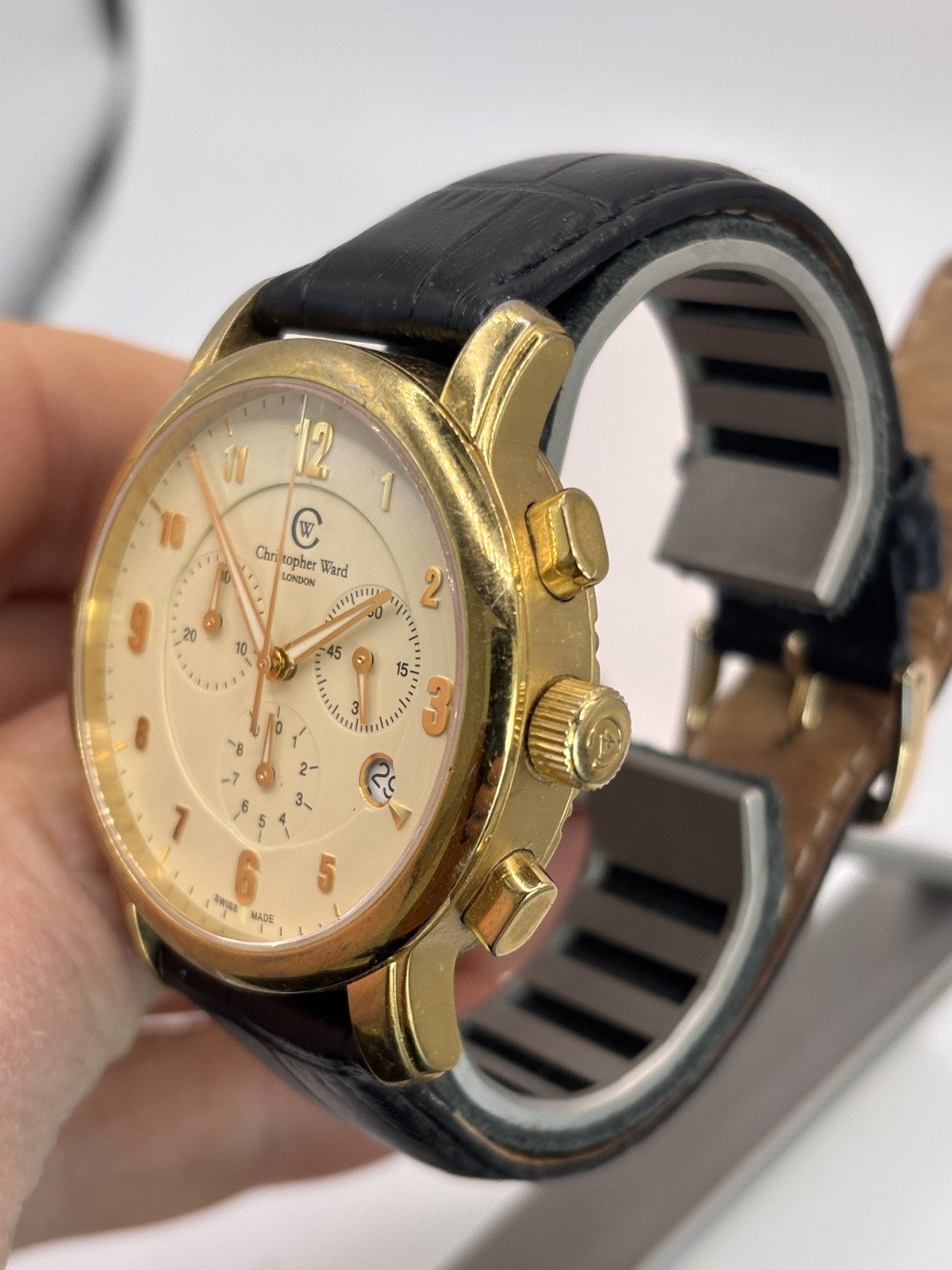 Christopher Ward C3 Malvern Chronograph Mk1 Gold (02/2010) WH1710C