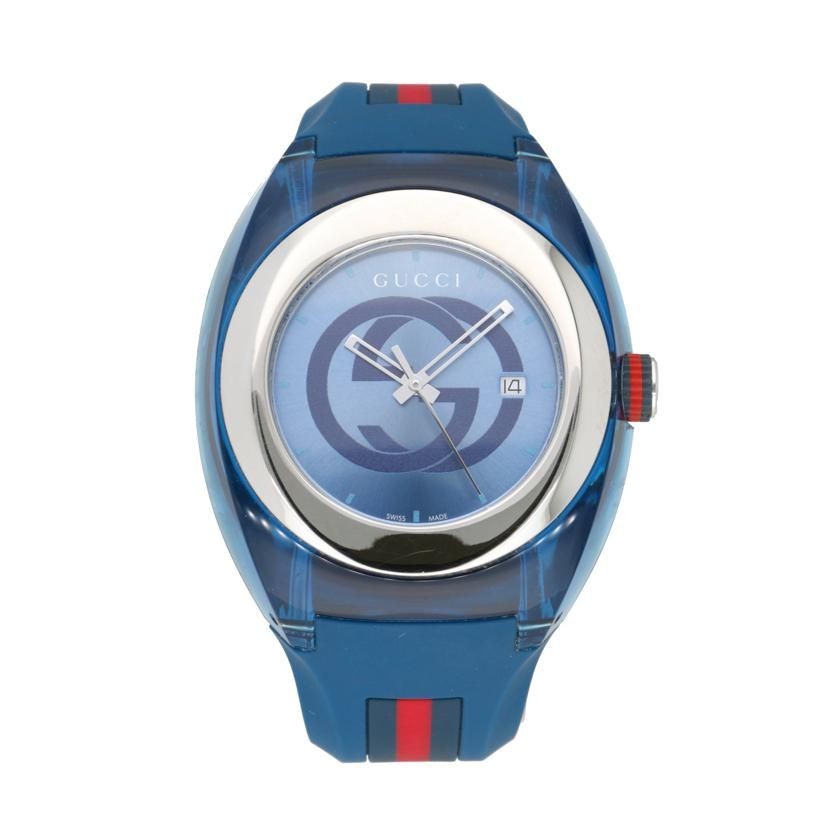 Gucci Sync Blue Men’s Quartz Watch YA137104A From Japan
