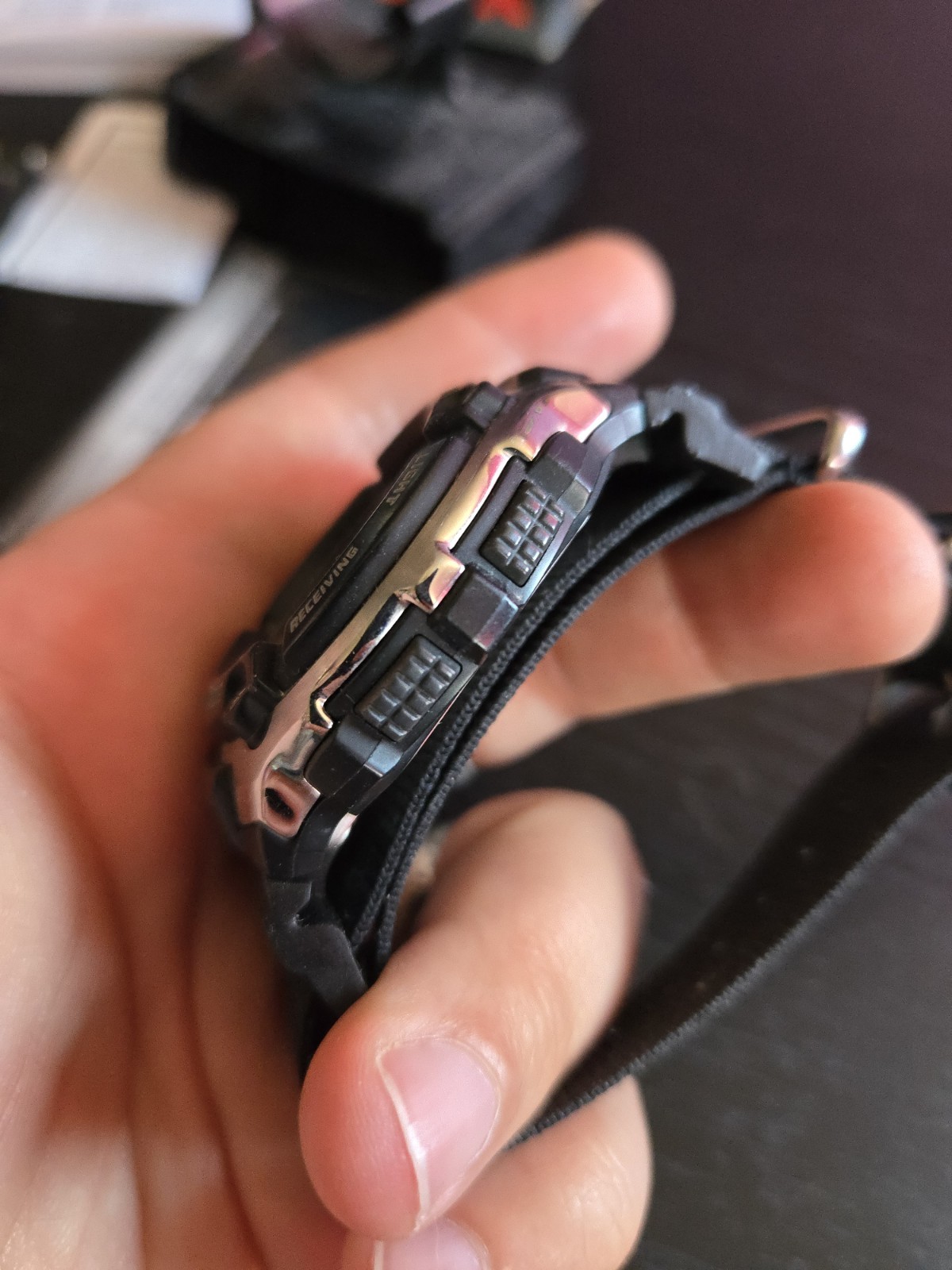 Casio Men’s Wave Ceptor with aftermarket adaptors and bonus nato strap
