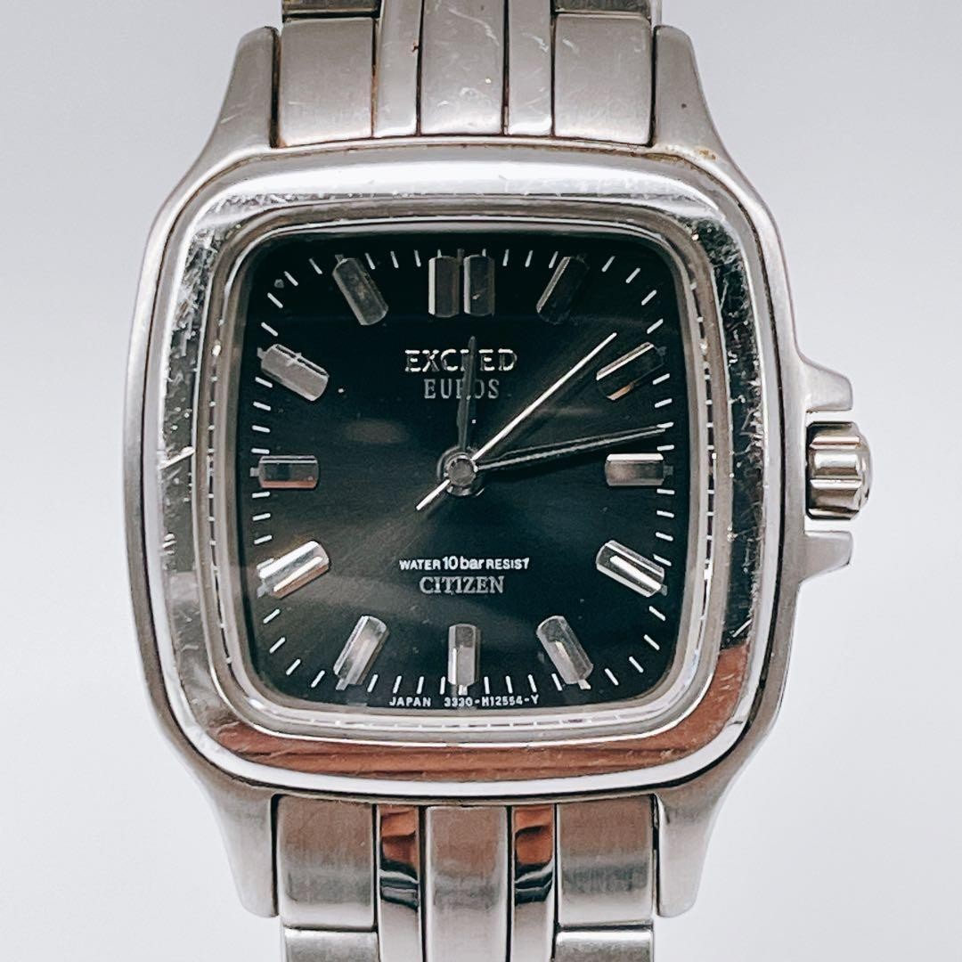 Citizen Exceed Lady Vintage Gold Quartz Watch Japan 071108