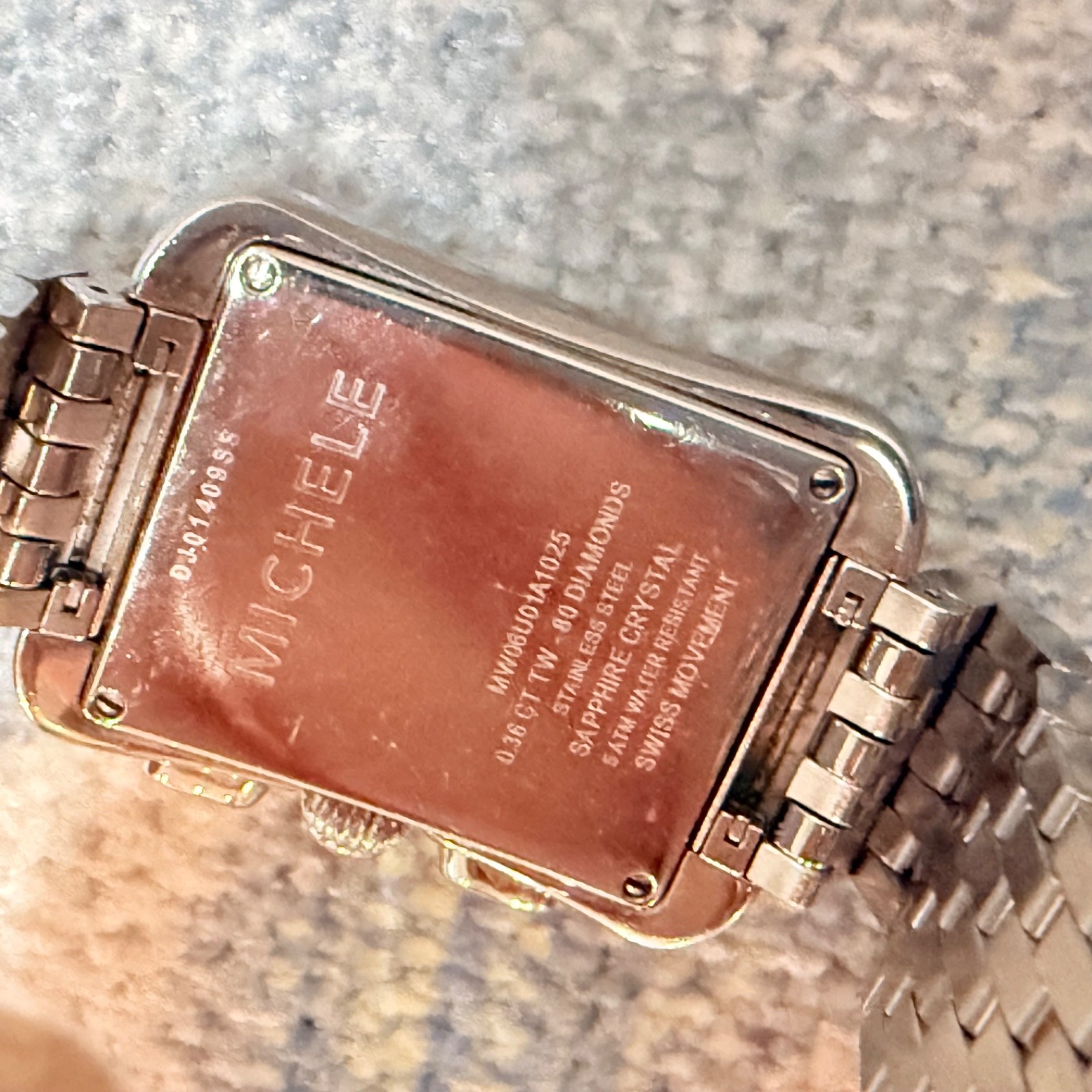 Michele Deco Two-Tone Watch