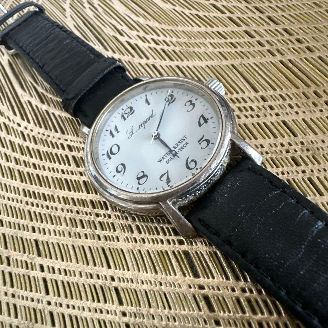 [Working Condition] Citizen Leopard Solar Tech Watch, White Dial, Classic