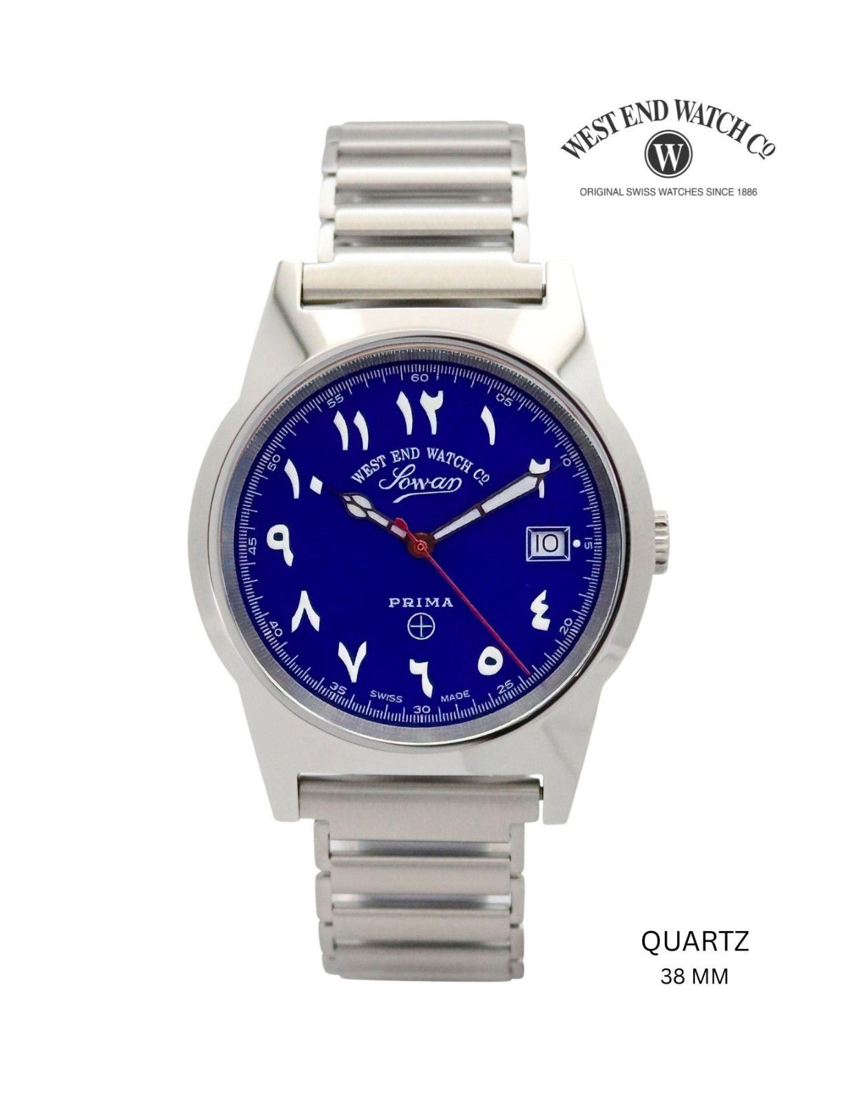 WEST END Quartz Watch 6841.10.3369R Blue Dial