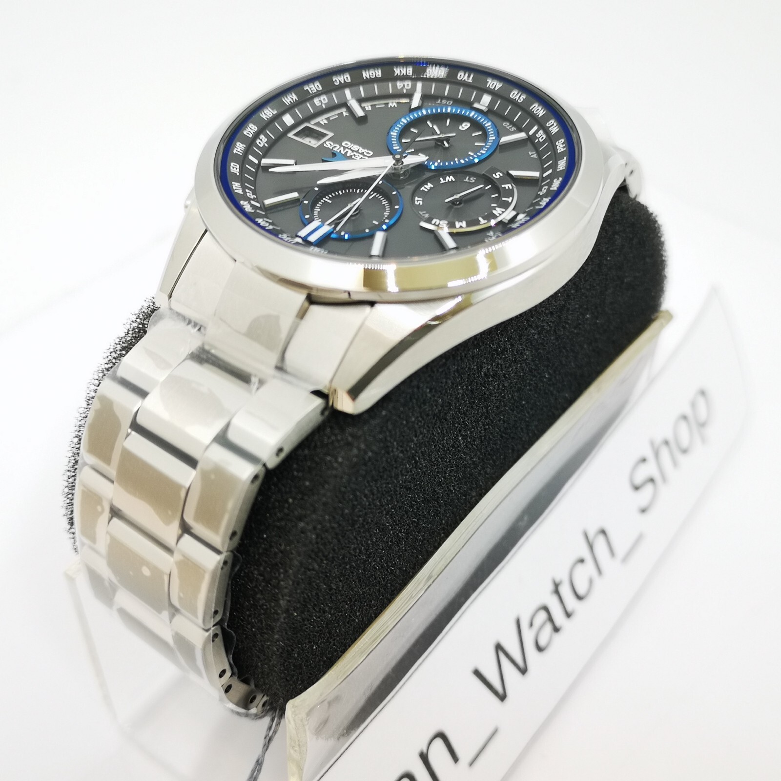 CASIO OCEANUS CLASSIC OCW-T2600-1AJF Black Radio Wave Solar Men Watch New in Box