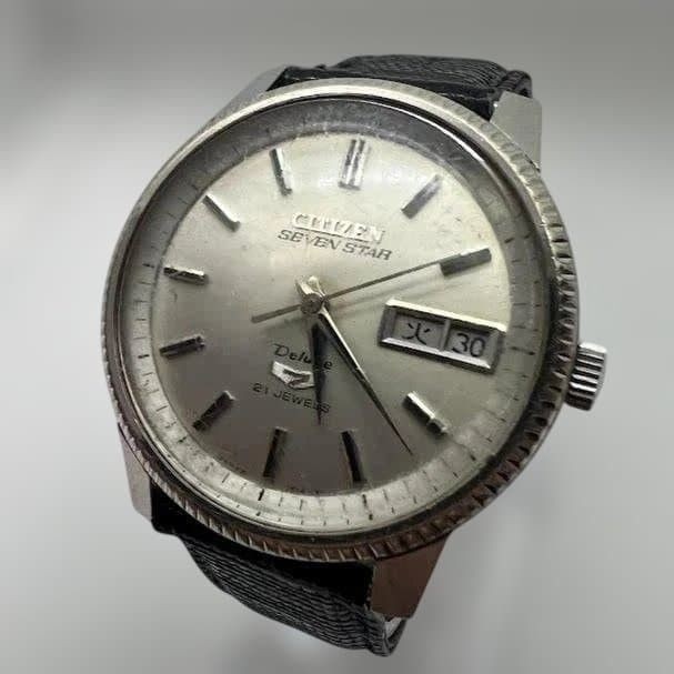 CITIZEN Seven Star Deluxe GN-3-U Automatic Vintage 1960s-70s Men’s Watch Running