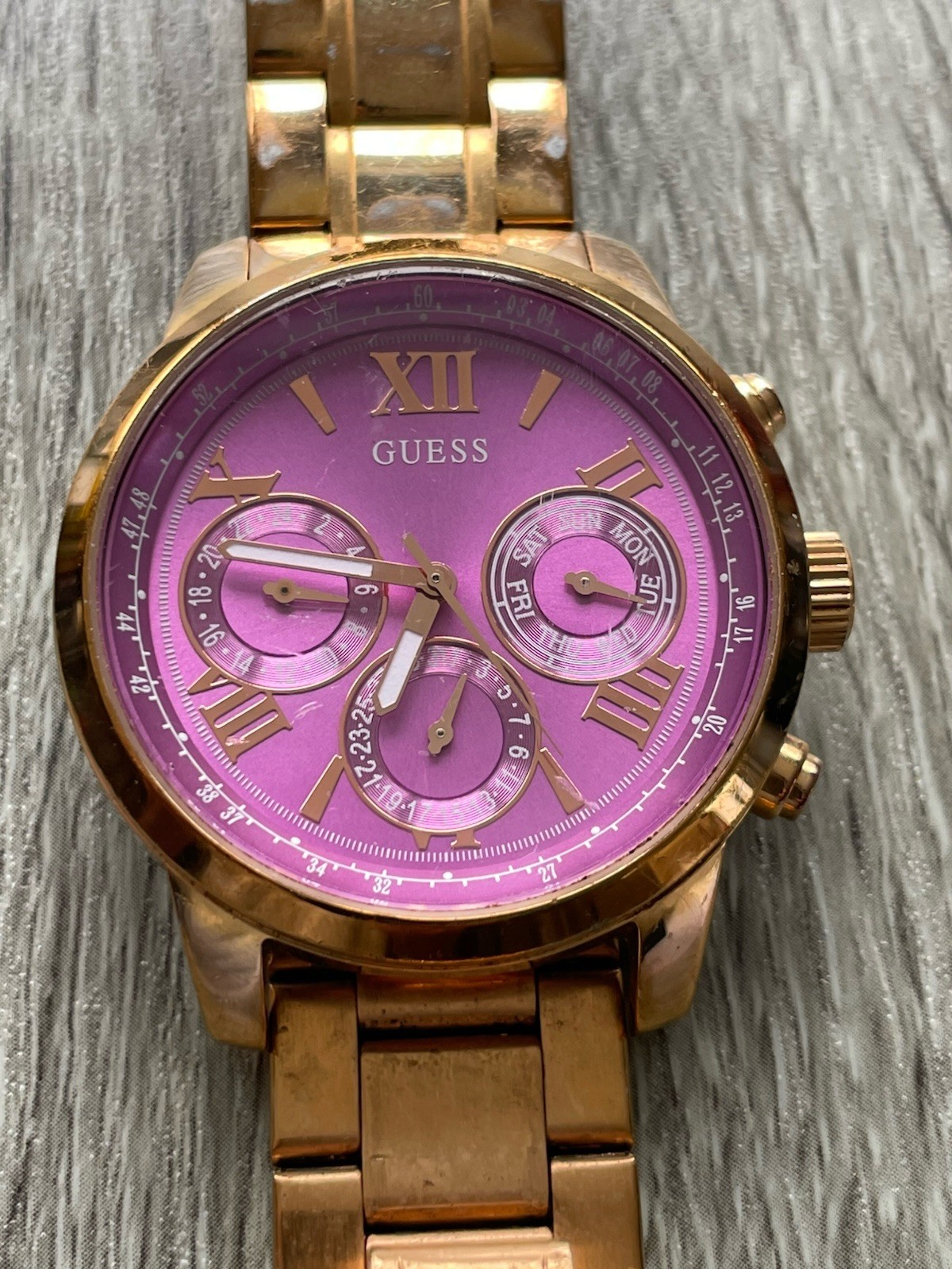 🔥 Guess • Waterpro Watch U0330L8 • Ladies Women’s Multi-Function Parts & Repair