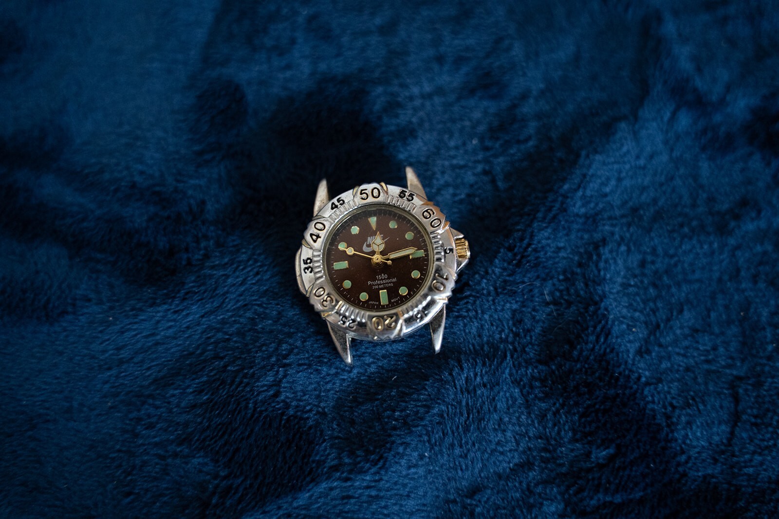 Very Rare Vintage Nike Watch 1500 Professional no 2000 Waterproof Watch Brown