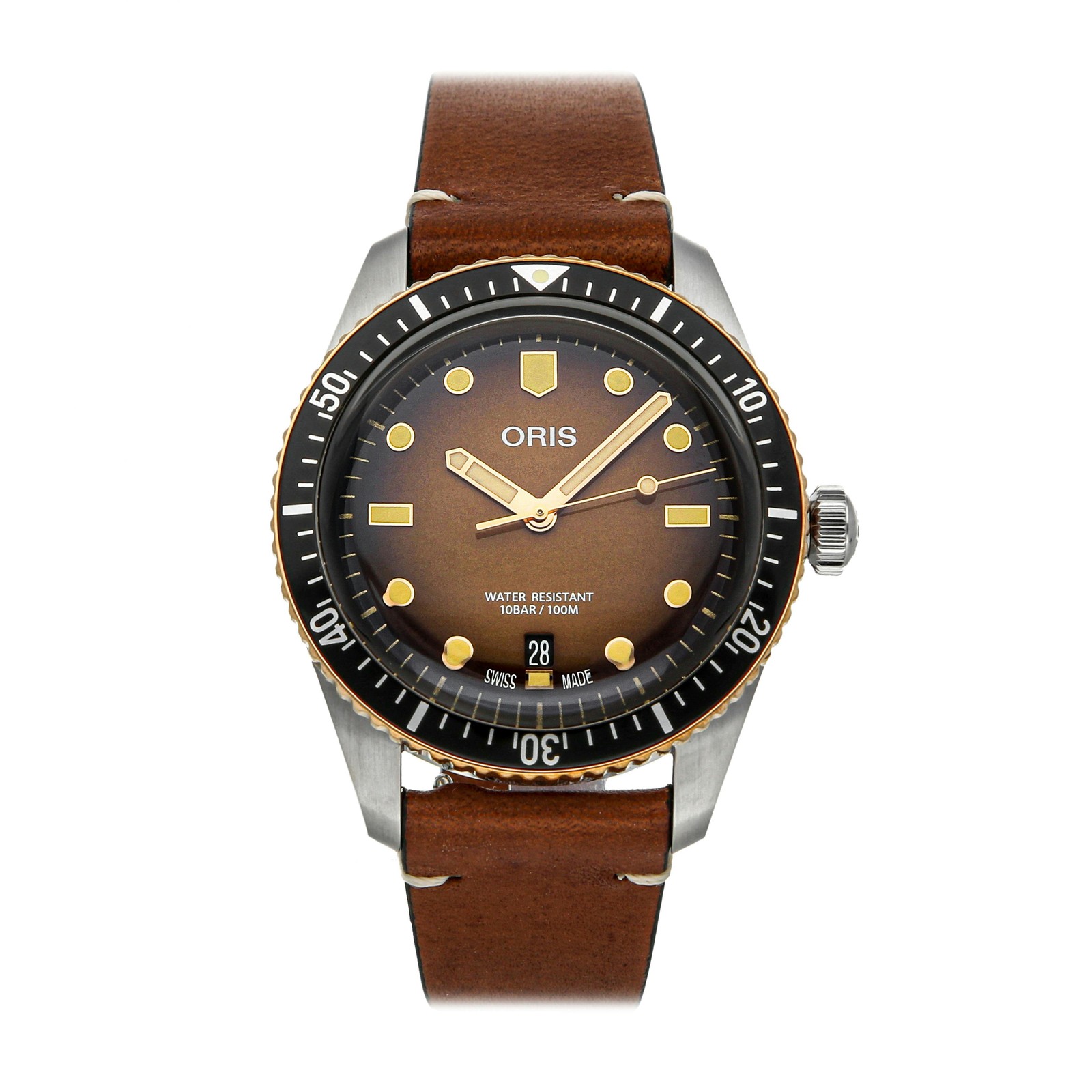 Oris Divers Sixty-Five 01 Steel Bronze Auto 40mm 733 7707 4356-07 5 20 45