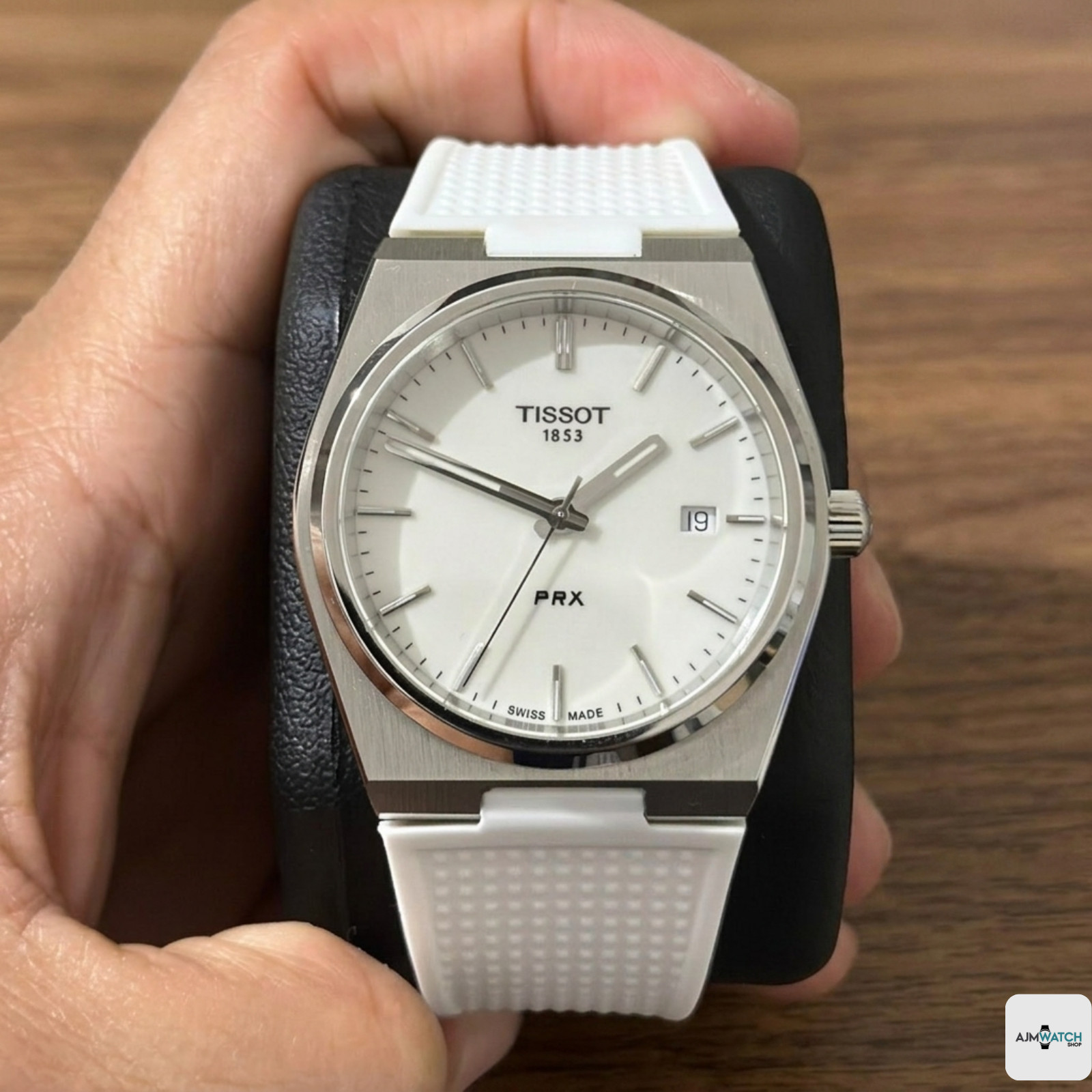 Tissot PRX Men’s T137.410.17.011.00 Quartz Watch White Dial Stainless Steel 40MM