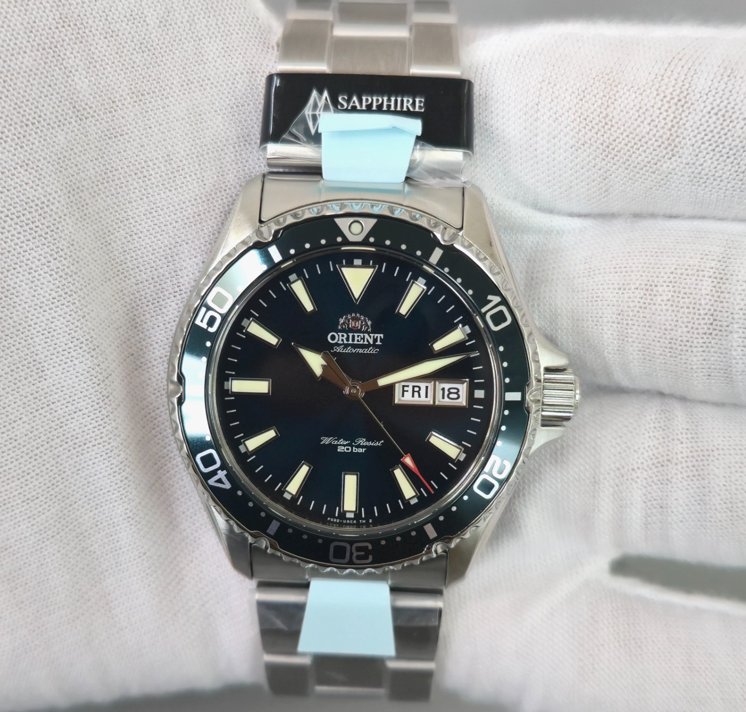 Orient Kamasu II RA-AA0004E Green Dial 41.8 mm Diver New Full Set Men’s Watch