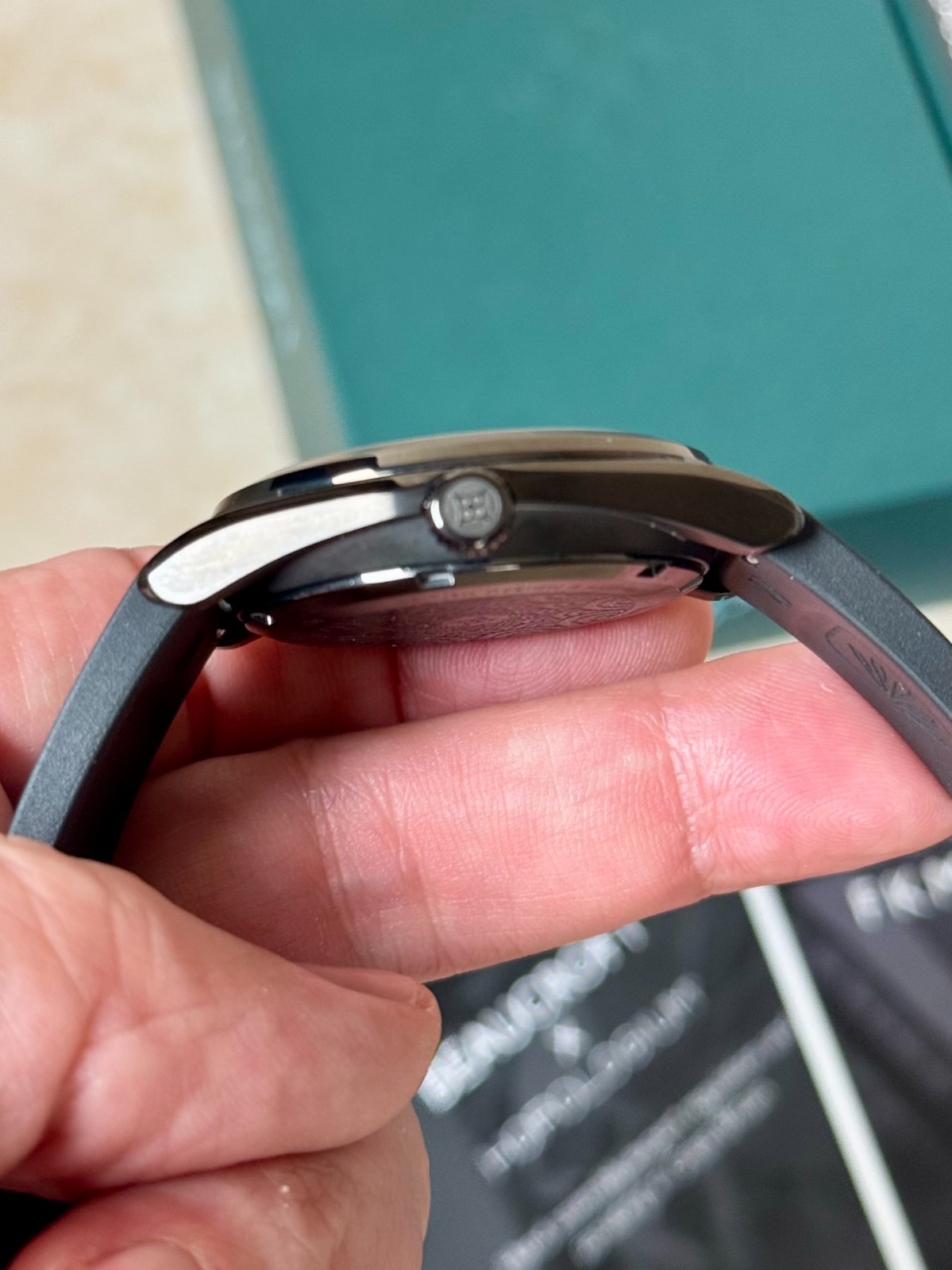 Beaucroft – Element – Rebel Black – With new unused strap