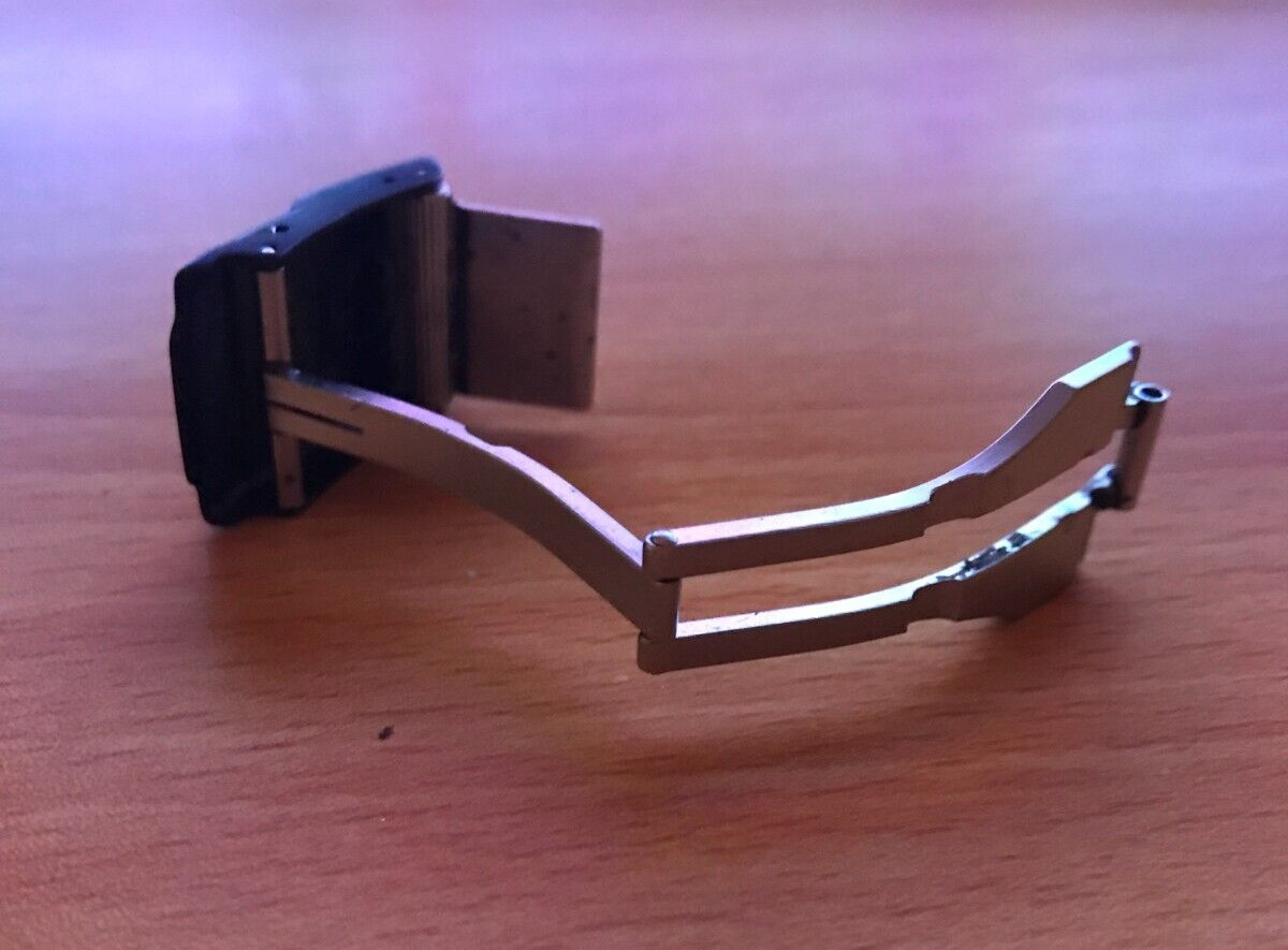 BAUME & MERCIER Deployment Clasp Stainless Steel Vintage 18 mm