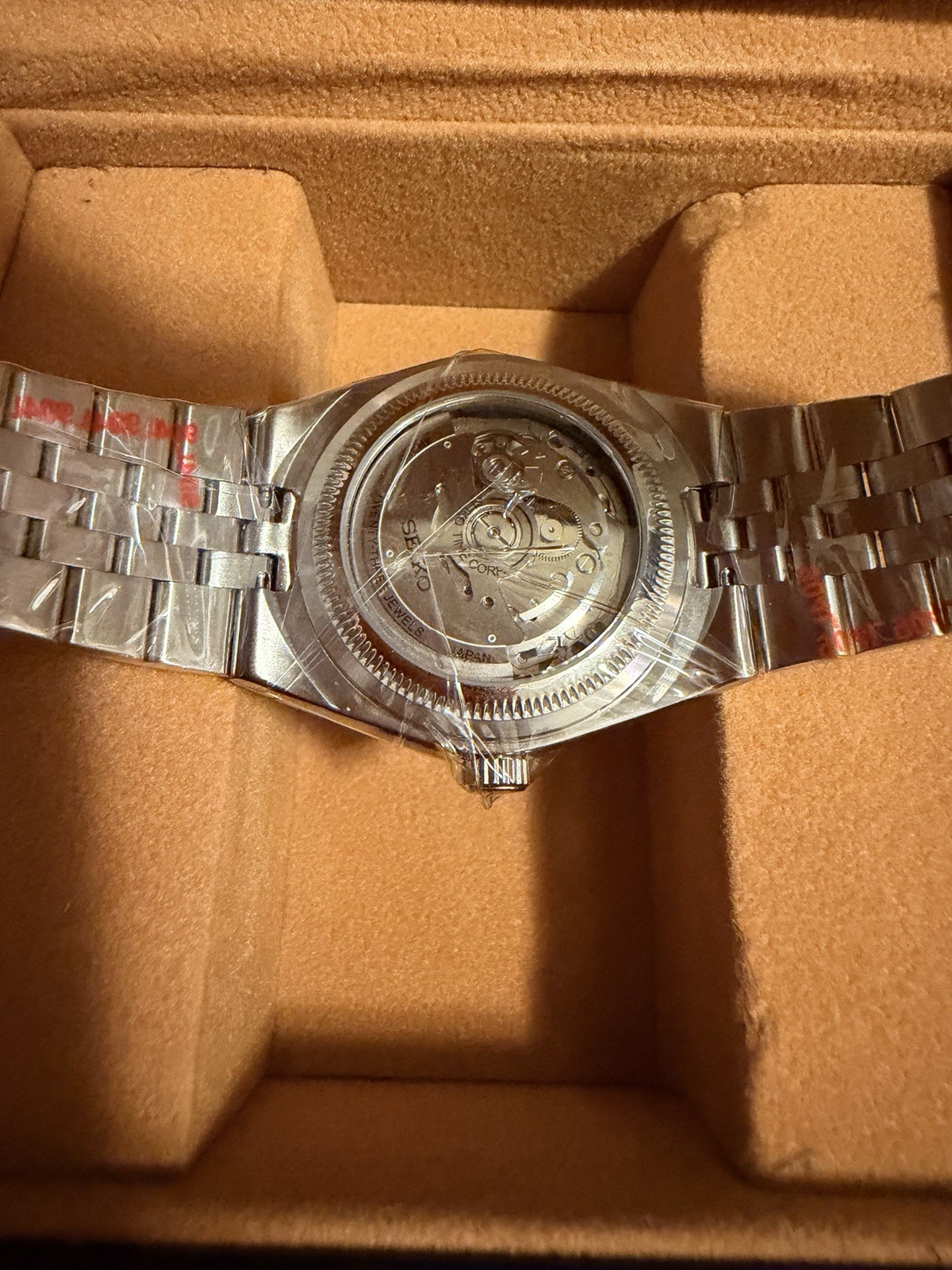 Seiko Mod Land-Dweller Automatic 40mm Silver Honeycomb Dial Date Steel Bracelet
