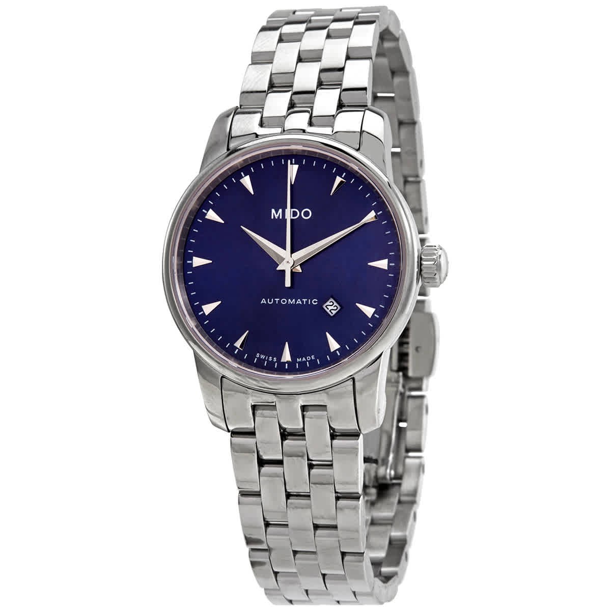Mido Baroncelli Midnight Blue Lady Automatic Blue Dial Watch M7600.4.15.1