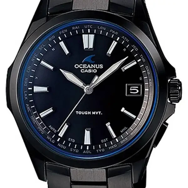 Casio Oceanus OCW-S100B-1AJF Titanium Radio Solar Watch New + Box & Paper’s