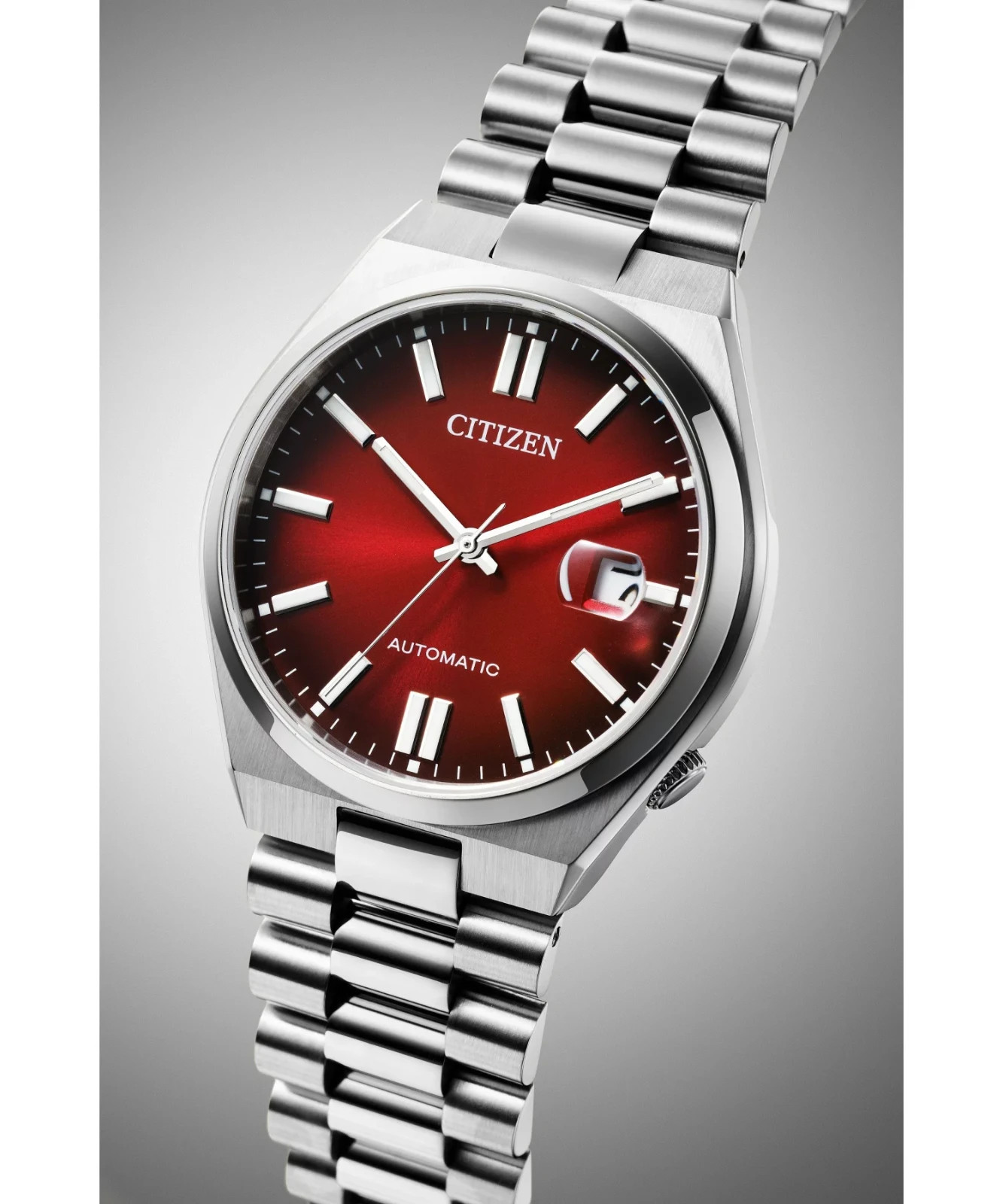 Citizen Tsuyosa NJ0150-56W Automatic Sapphire Red Dial Men’s Watch