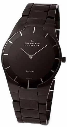 Skagen Titanium Men’s Watch 38mm Water-Resistant Quartz 210mm Strap