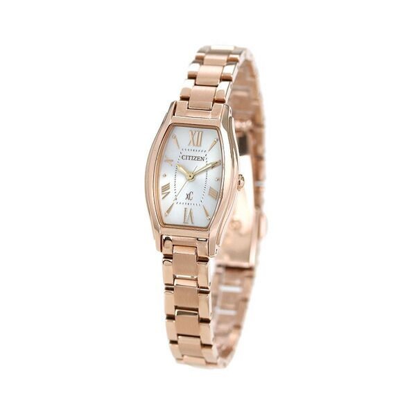 New CITIZEN Women’s Watch EW5543 54A Cross Sea Eco Drive Stainless Steel Line xC