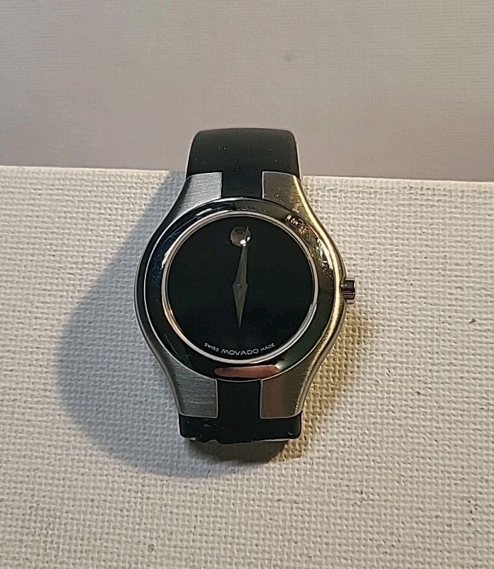 Movado Swiss Mens/Womens Watch Stainless Sapphire Crystal 84 G4 1853 – Read Desc