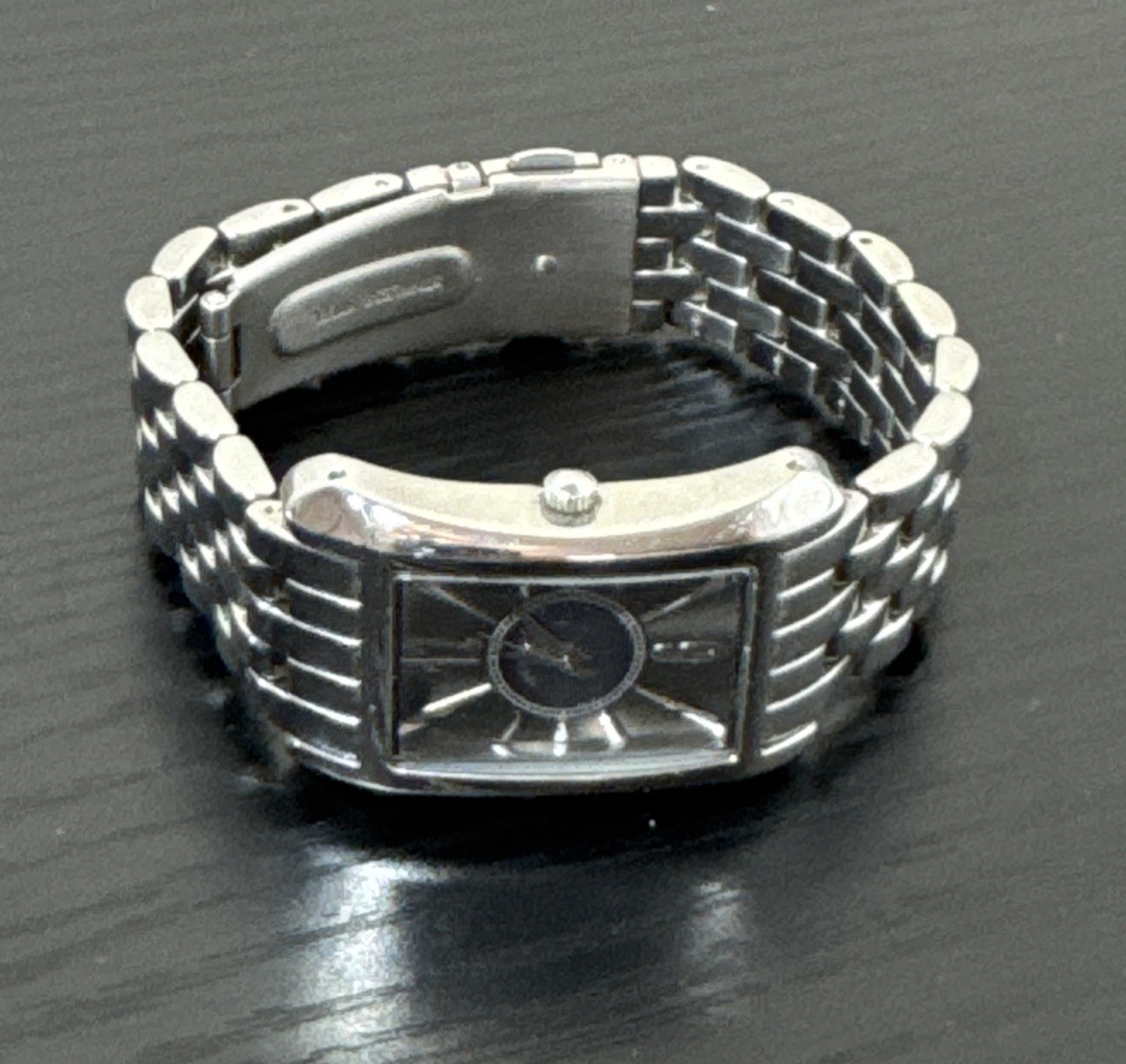 A II Z Watch Rectangular Face Water Resistant SR626SW Japan Movt Needs Battery