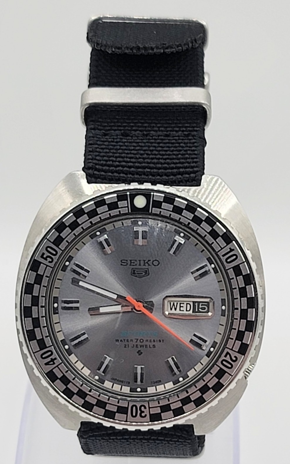 Vintage 1971 Seiko 6119-7173 Rally Automatic Watch. US SELLER!!!!@