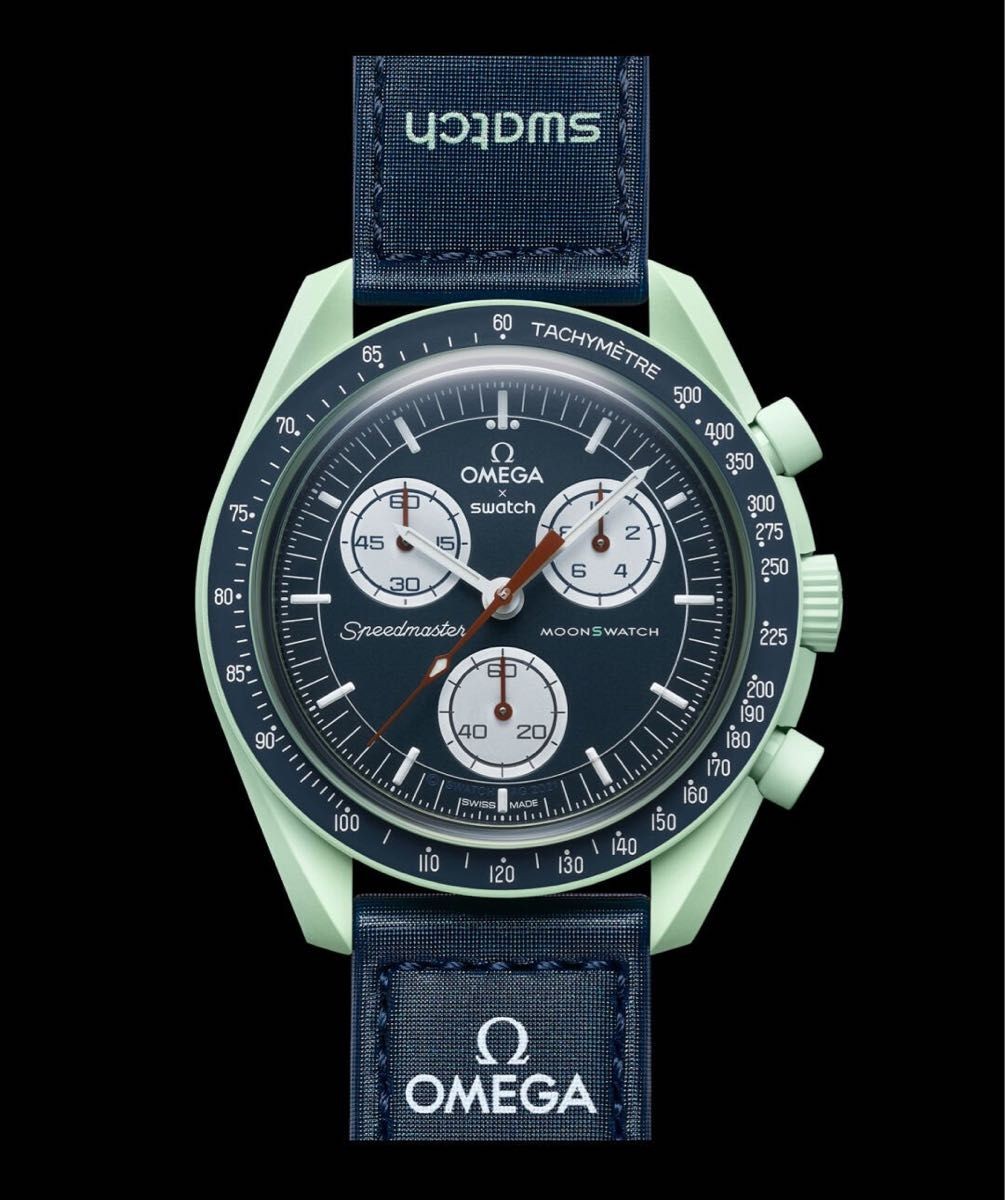 Omega x Swatch Bioceramic Moonswatch Mission On Earth Speedmaster Black New
