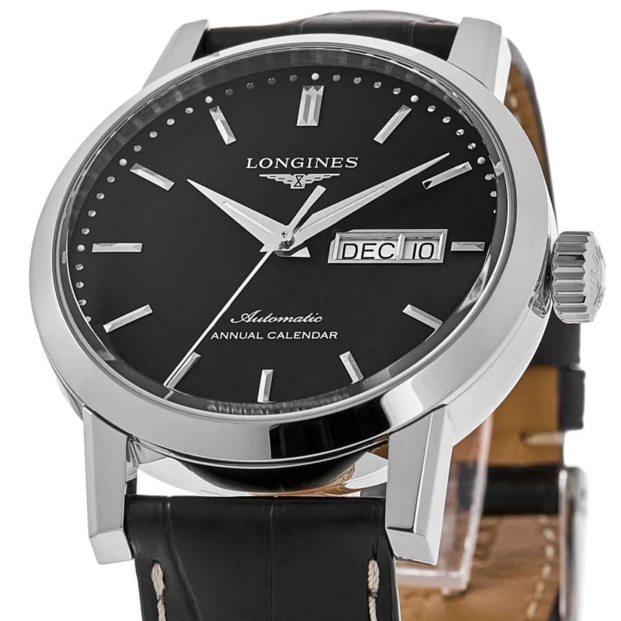 New Longines Heritage 1832 Automatic Black Dial Men’s Watch L4.827.4.52.0