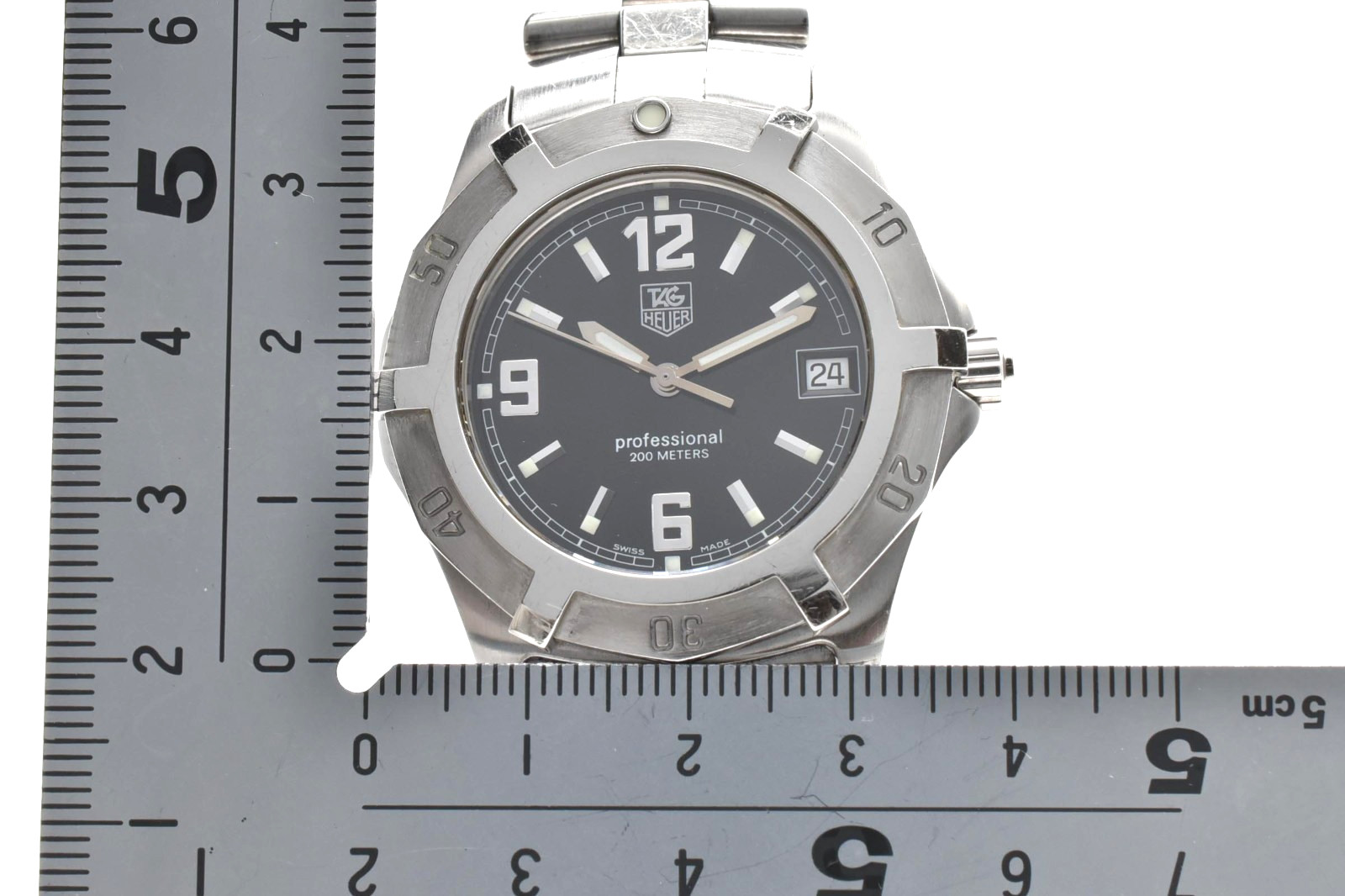 ▶️ [ N MINT ] TAG Heuer 2000 Exclusive WN1110 Black Dial 38mm Quartz Men’s JAPAN