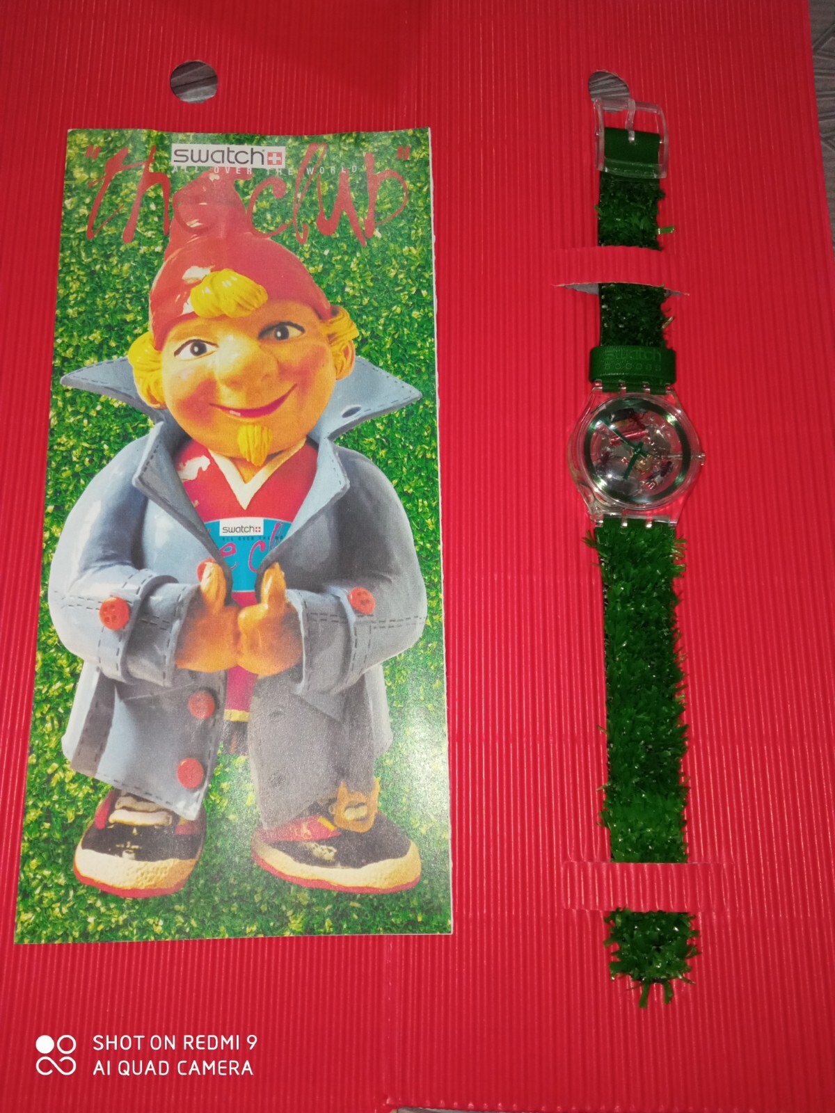 1997 GARDEN TURF SKZ103 COLLECTOR WATCH No.7 NEW PERFECT WORKING