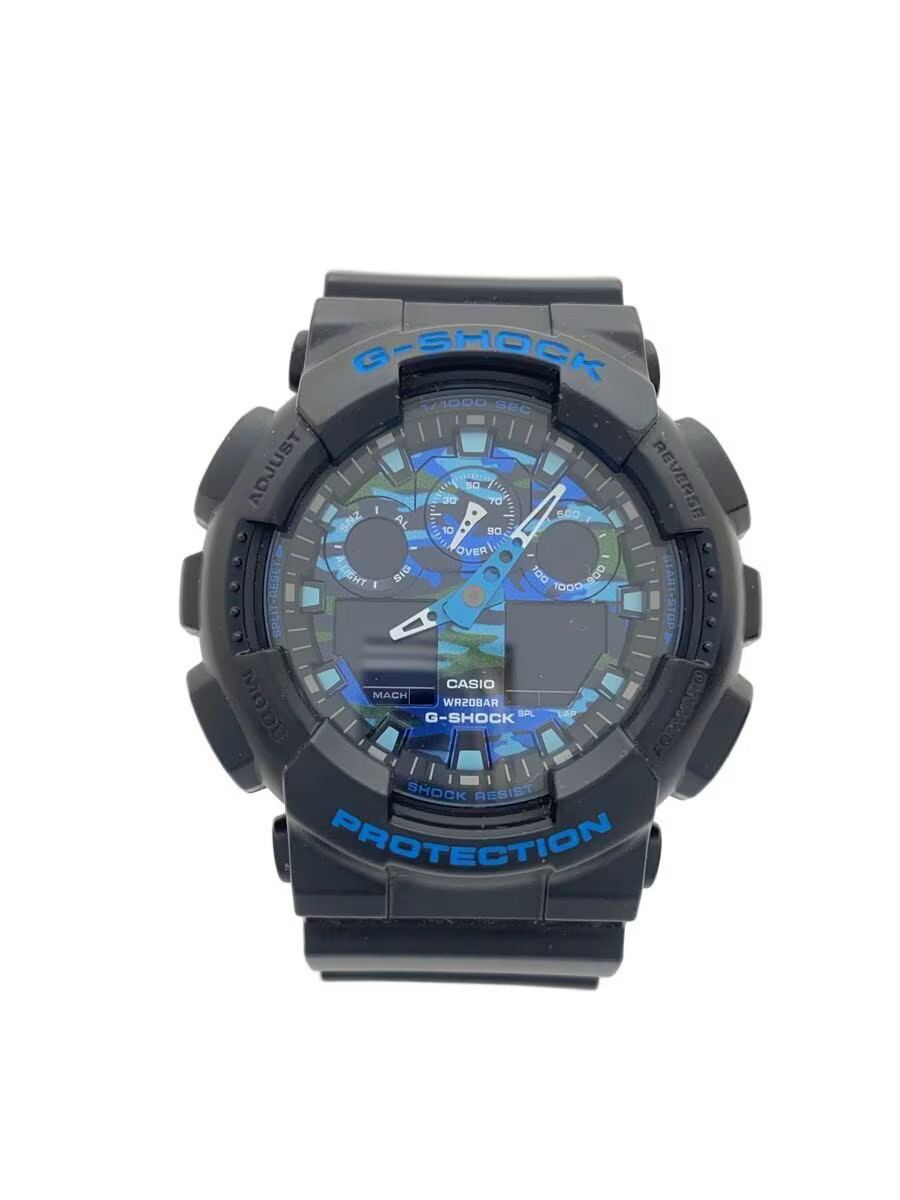 CASIO Quartz Watch G SHOCK Digital Analog BLK G SHOCK Camouflage Dial