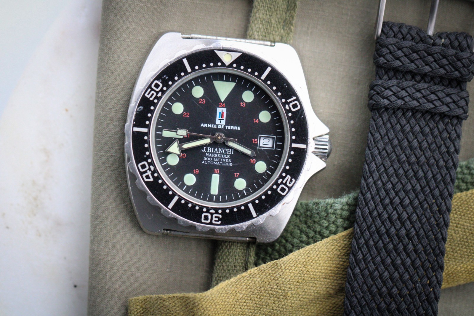 Jacques Bianchi Armée de Terre French Army Divers Watch 1994 Issue