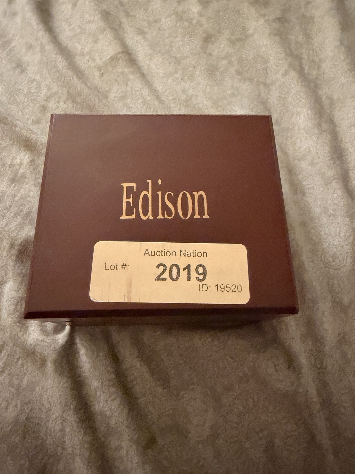 Edison Automatic Skeleton Mechanical Black Stainless Bracelet 40-43mm