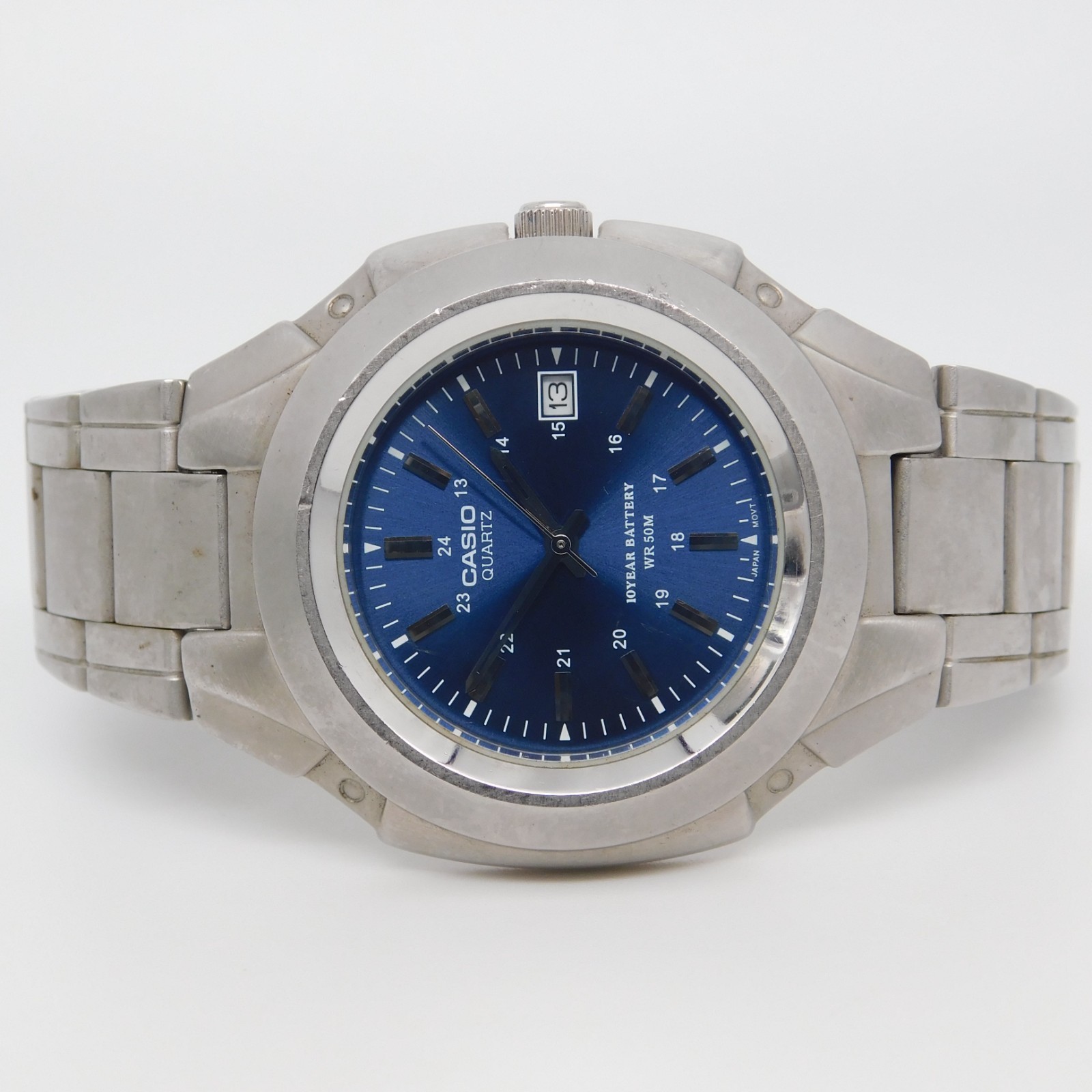 CASIO 2719 MTP-3050 Quartz Analog Men’s Watch Sz. 6 3/4″ New Battery
