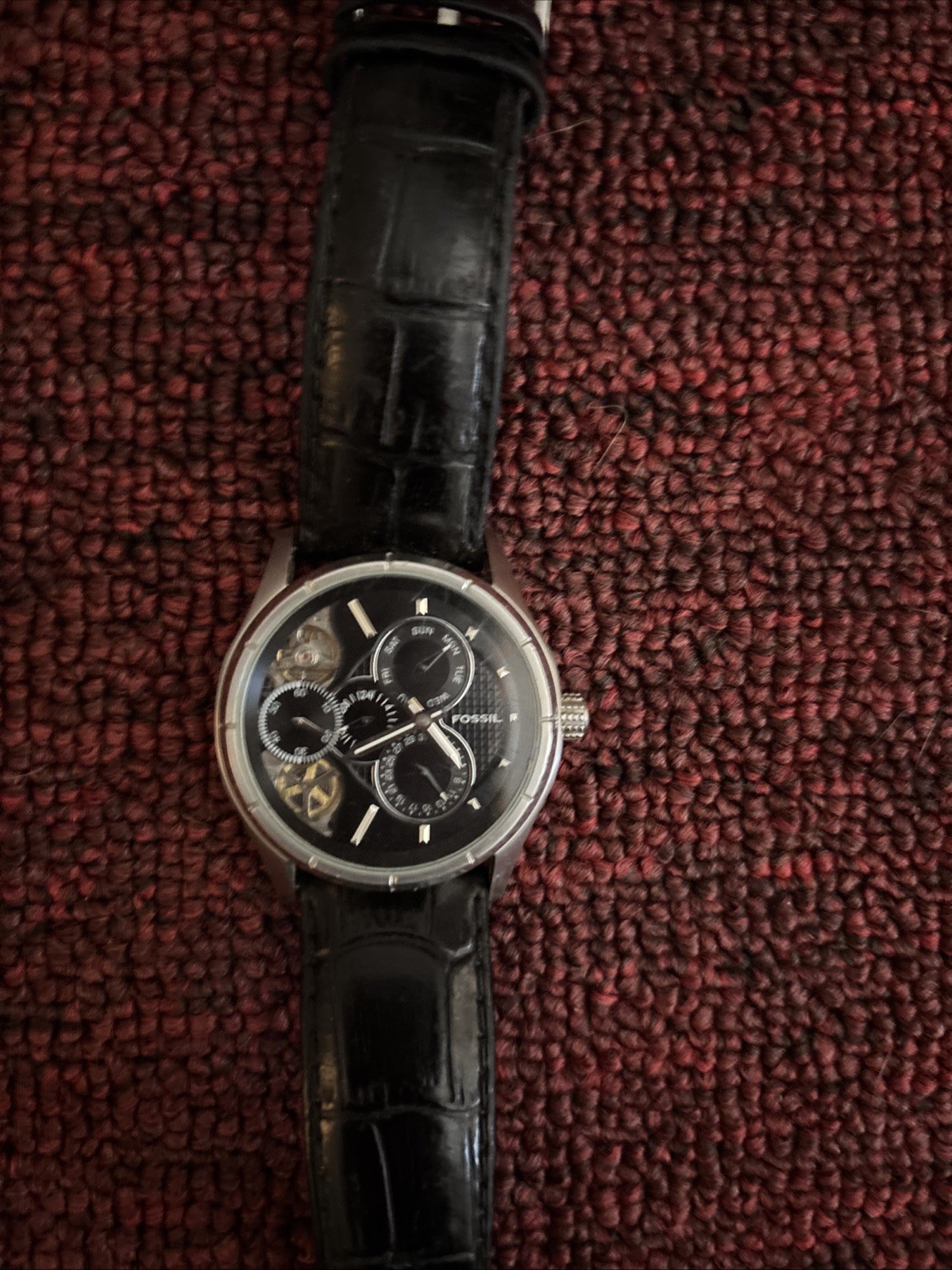 Fossil Men’s Leather Strap