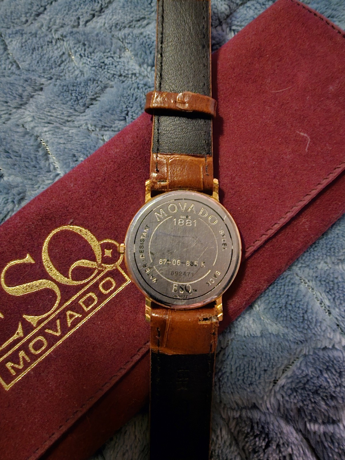 Movado ESQ w/day/date