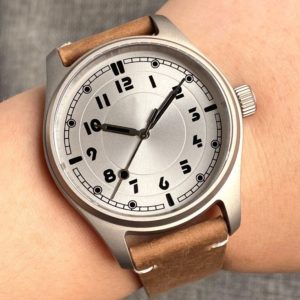 39mm NH35 Titanium Case Luxury Business 20ATM Diver Swim Men Mechanical Watch