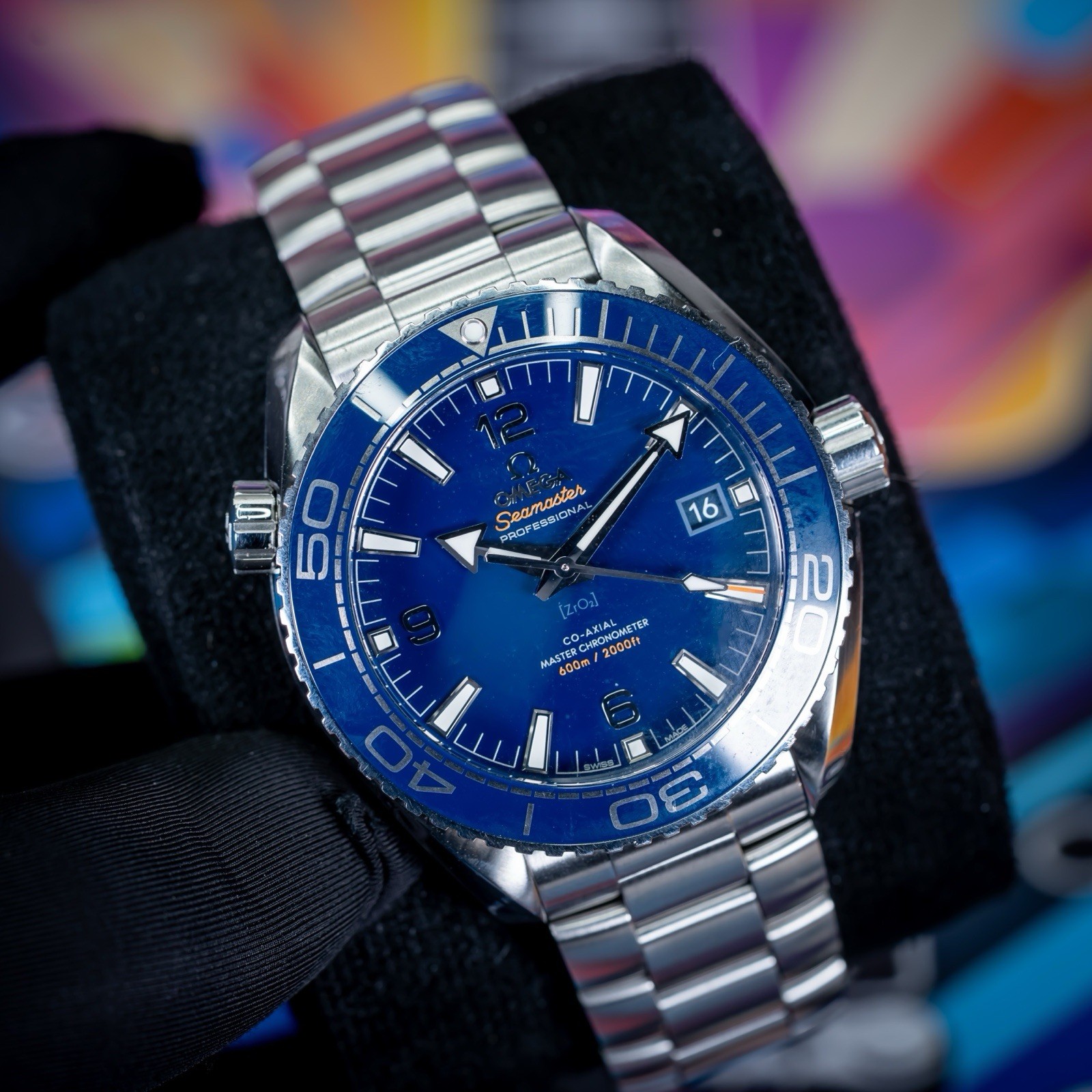 OMEGA Seamaster Planet Ocean 600M 215.30.44.21.03.001 Blue