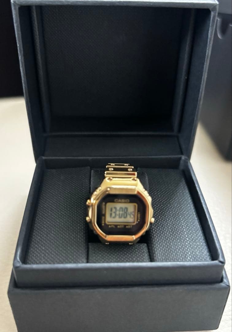 CASIO Ring Watch Gold
