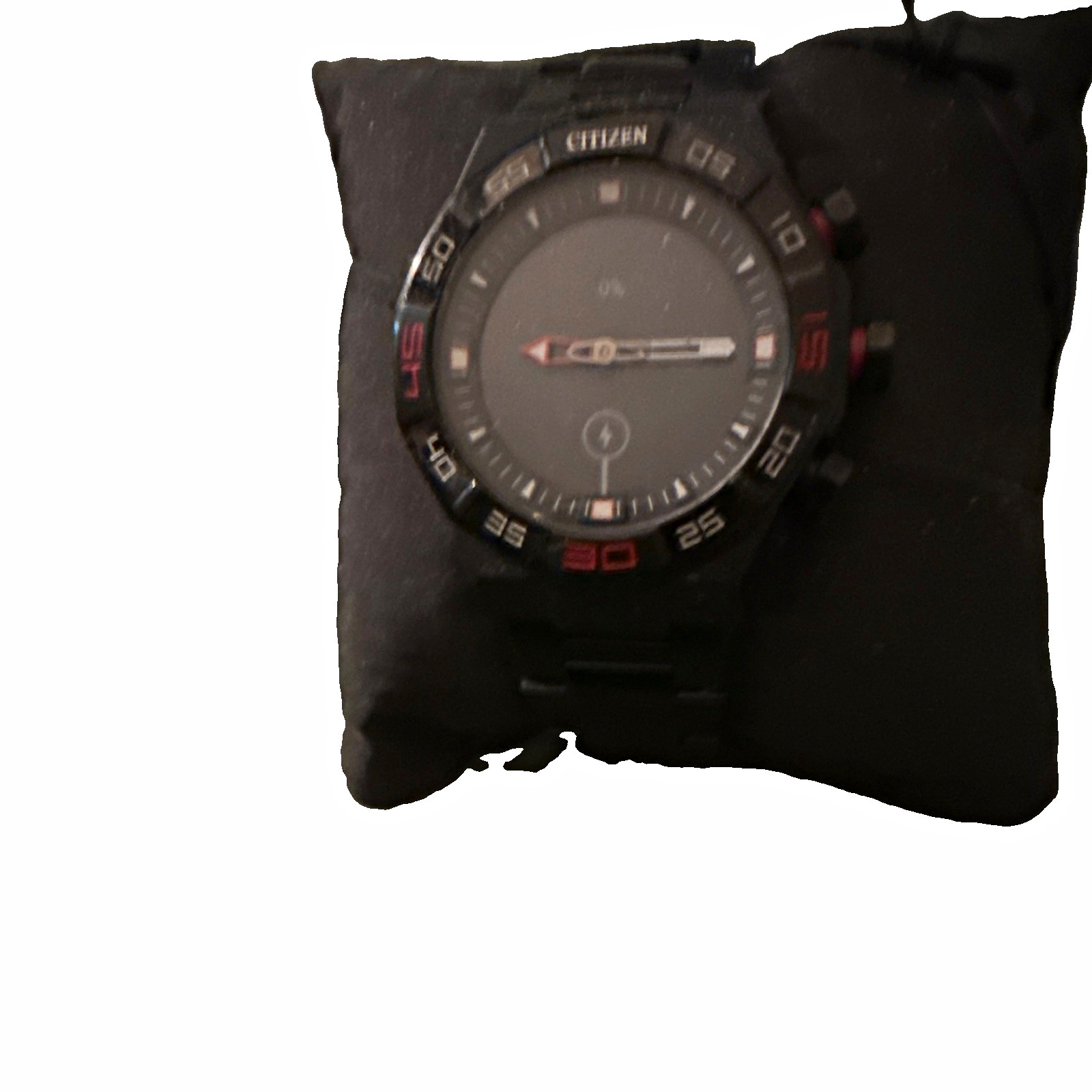 Citizen Eco-Drive Men’s Sport 46mm Black Dial 50m Unidirectional Bezel