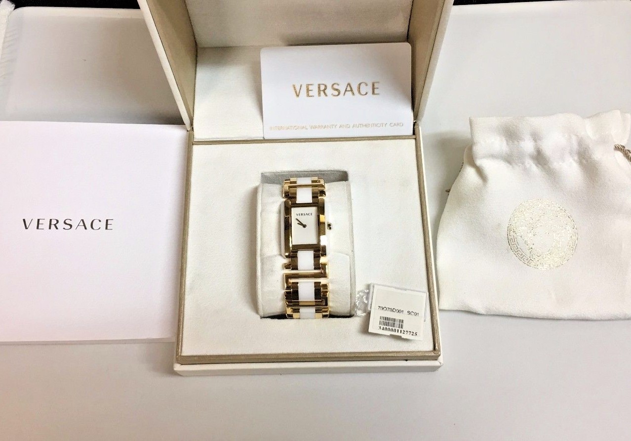 NEW!! Women’s Versace 70Q70D001SC01 with Box, Papers and Tags