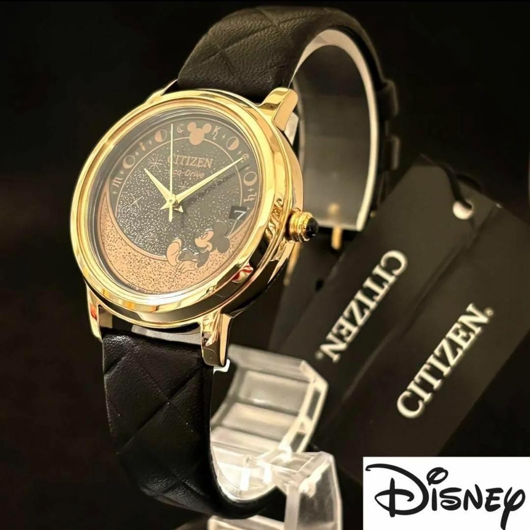 Citizen Eco-Drive Mickey Mouse Disney Collab Ladies Watch Used from Japan