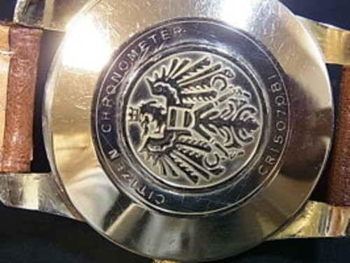 Citizen Chronometer 31 Jewels Mechanical Watch 1960s