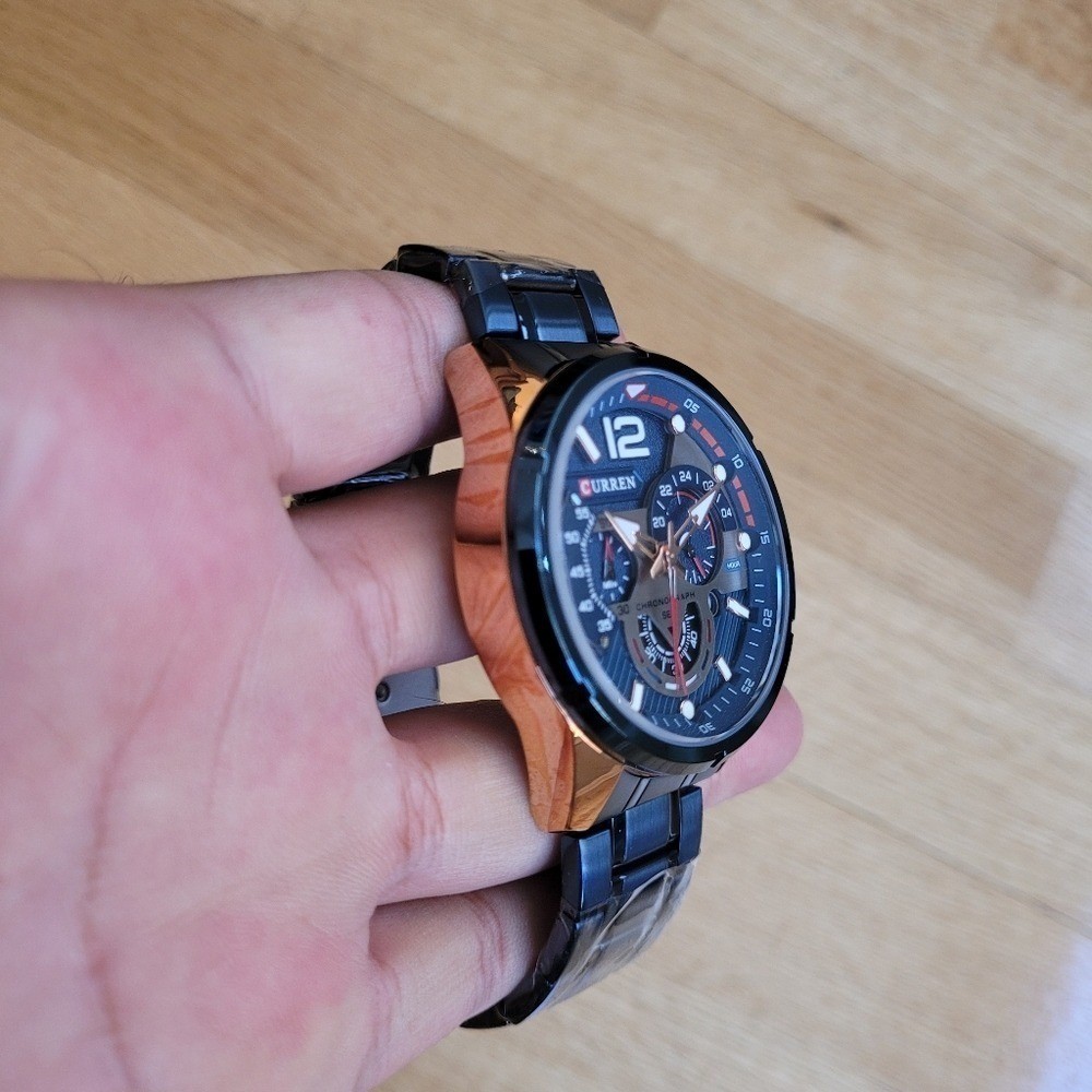 CURREN Chronograph Stylish Stainless Steel Watch For Men