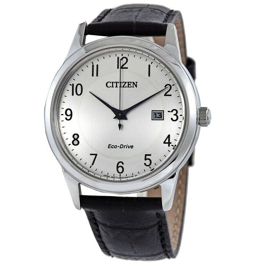 Citizen Men’s Corso Eco-Drive Silver Dial Watch – AW1231-07A NEW