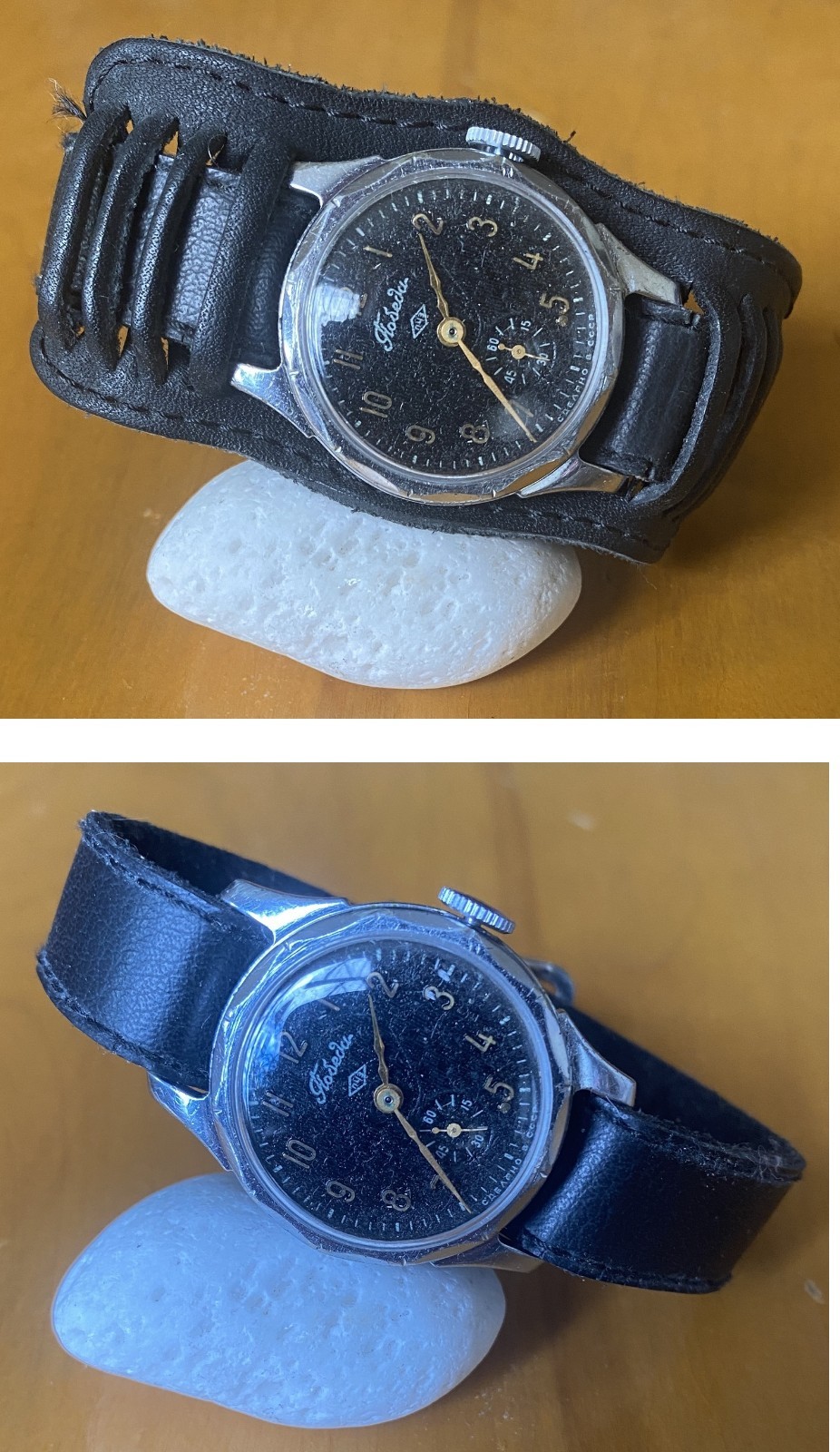 Vintage Soviet “Pobeda” Watch. Petrodvorets/Raketa Factory (PCHZ), 1960s