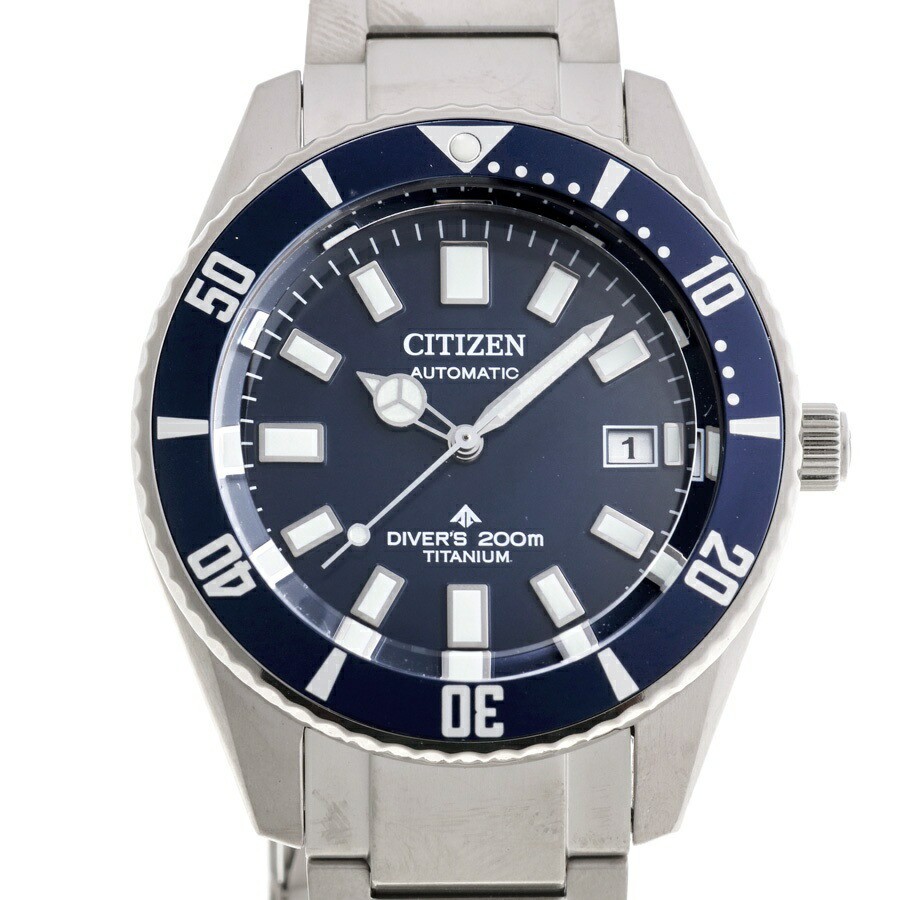 Citizen Promaster Marine NB6021-68L Titanium Diver’s 200m Automatic Watch, Japan