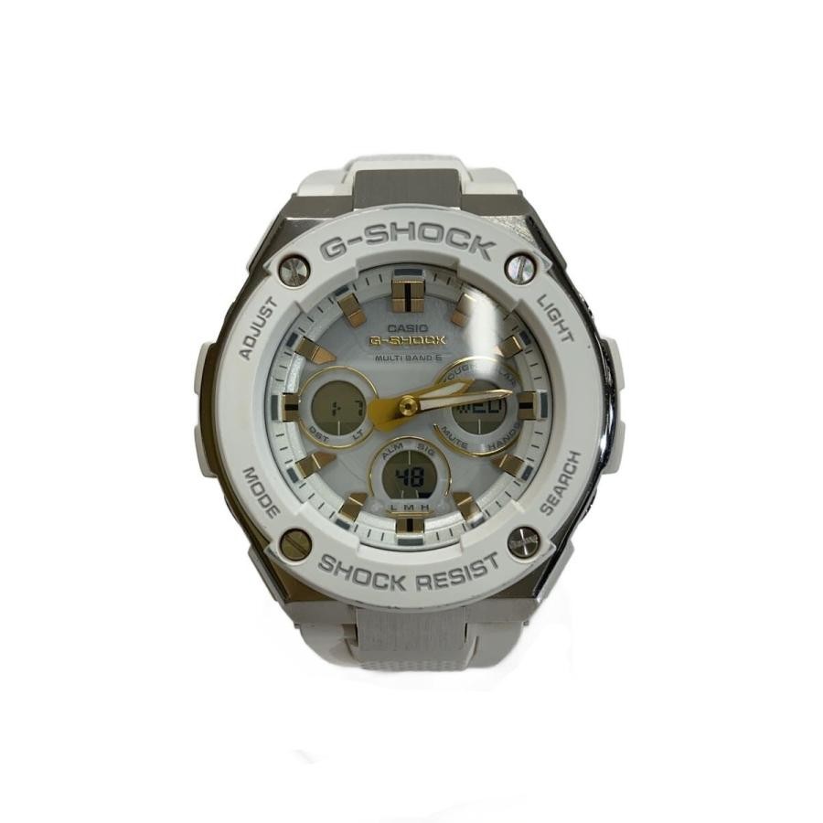 Casio GST-W300-7AJF Digital Watch Rubber B White
