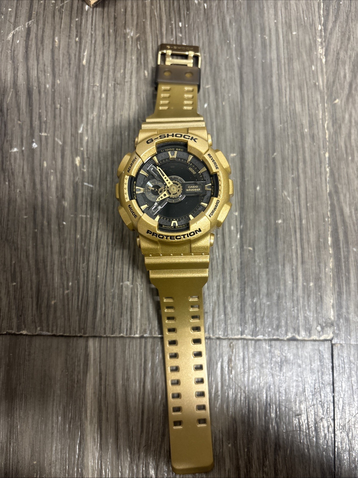 Casio G-Shock 51.2mm Gold Resin Men’s Wristwatch