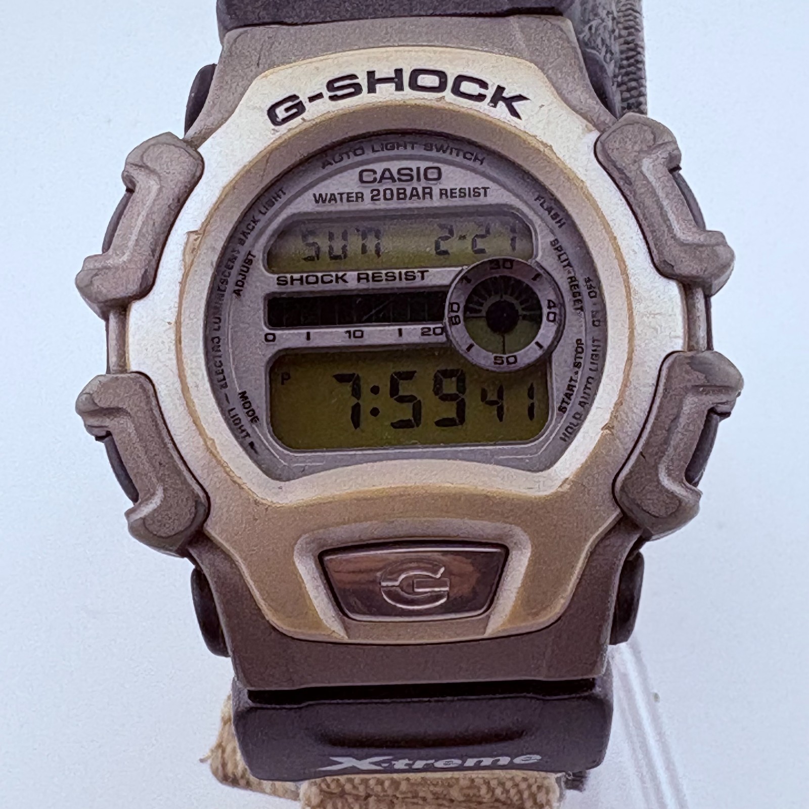 CASIO Baby-G DW-004 Quartz There is dirt on the belt Battery replaced 48.4mm