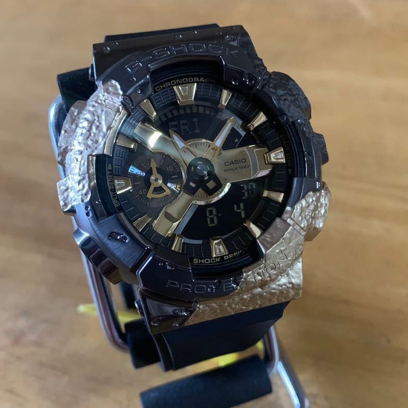 CASIO wristwatch GM 114GEM 1A9 men s G SHOCK quartz black